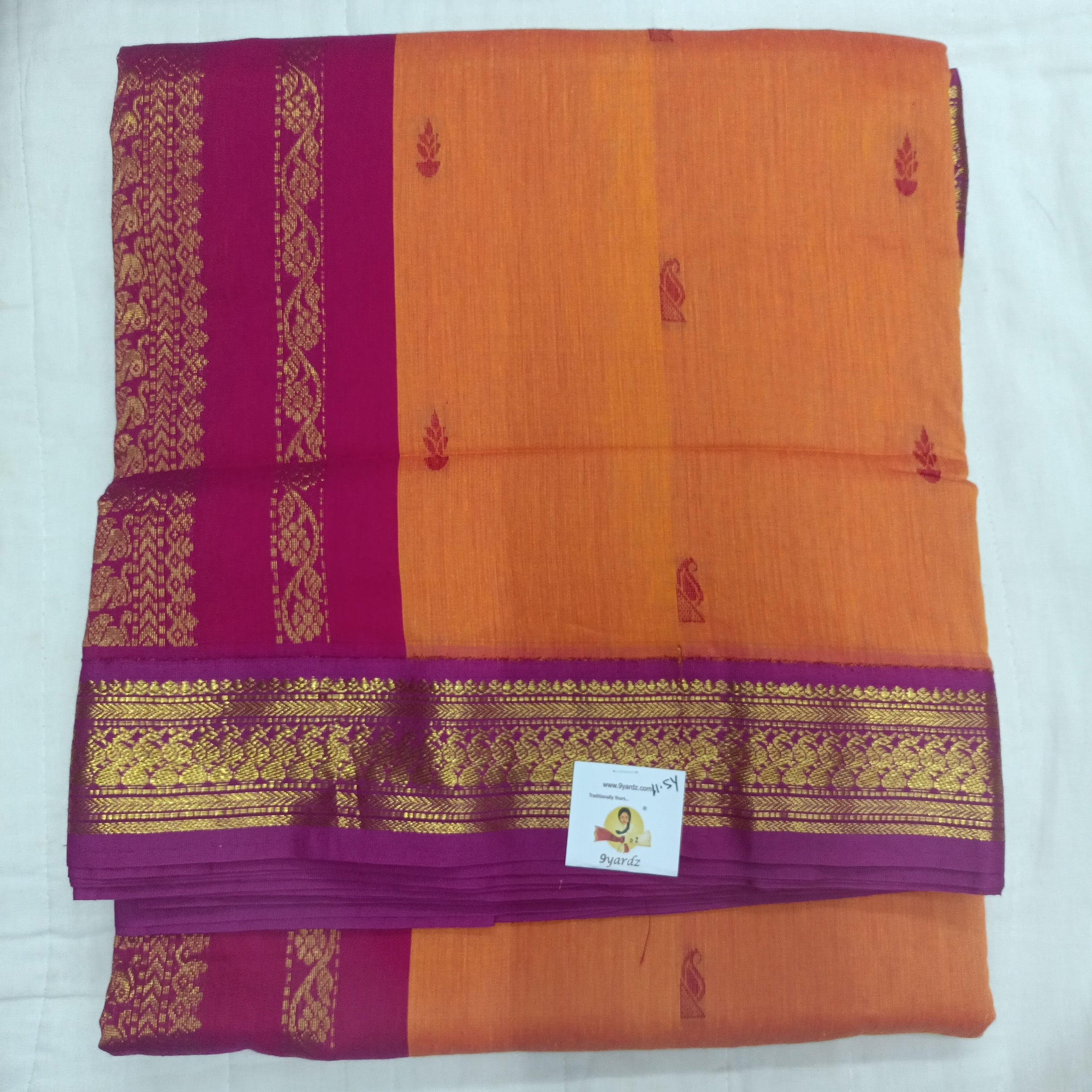 Kalyani cotton 11.5yardz(10.8mtrs)