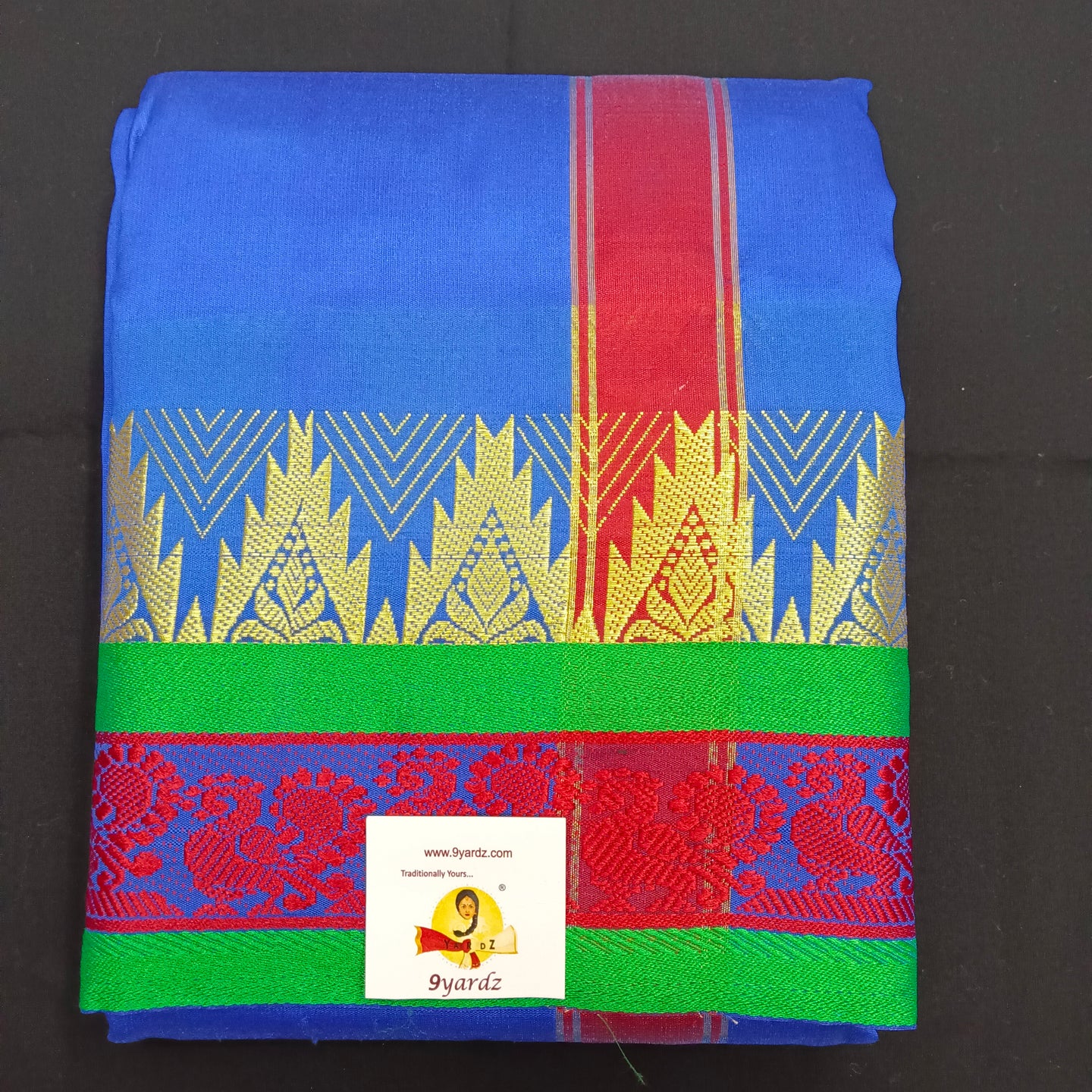 Art silk 8*4 muzham dhoti