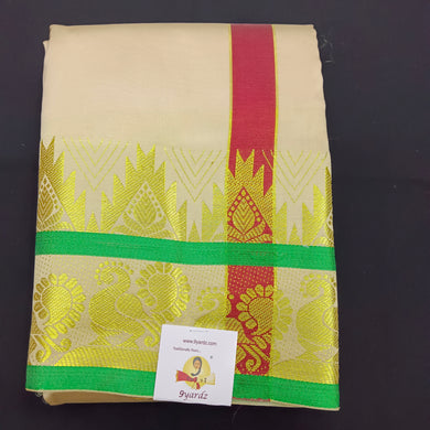 Art silk 8*4 muzham dhoti