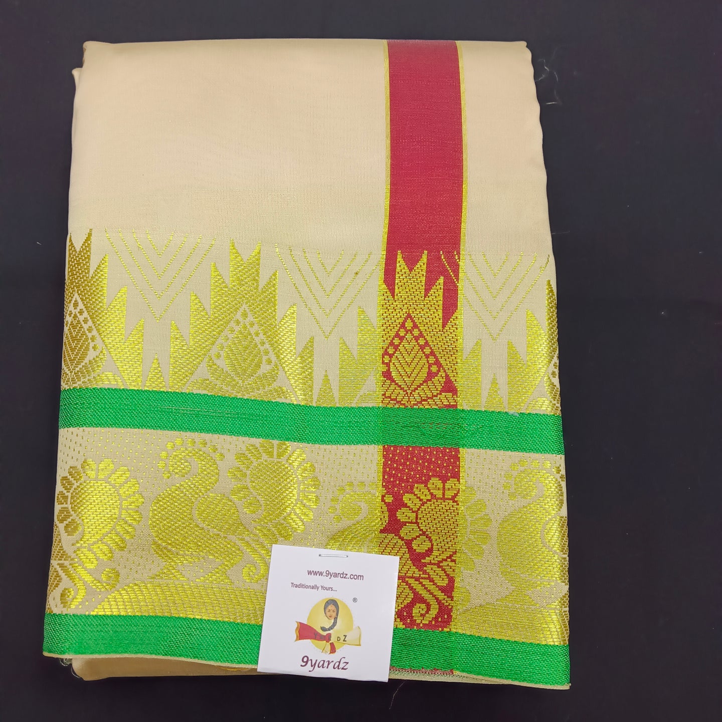 Art silk 8*4 muzham dhoti