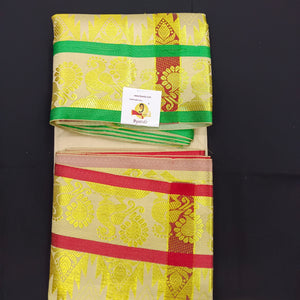 Art silk 8*4 muzham dhoti