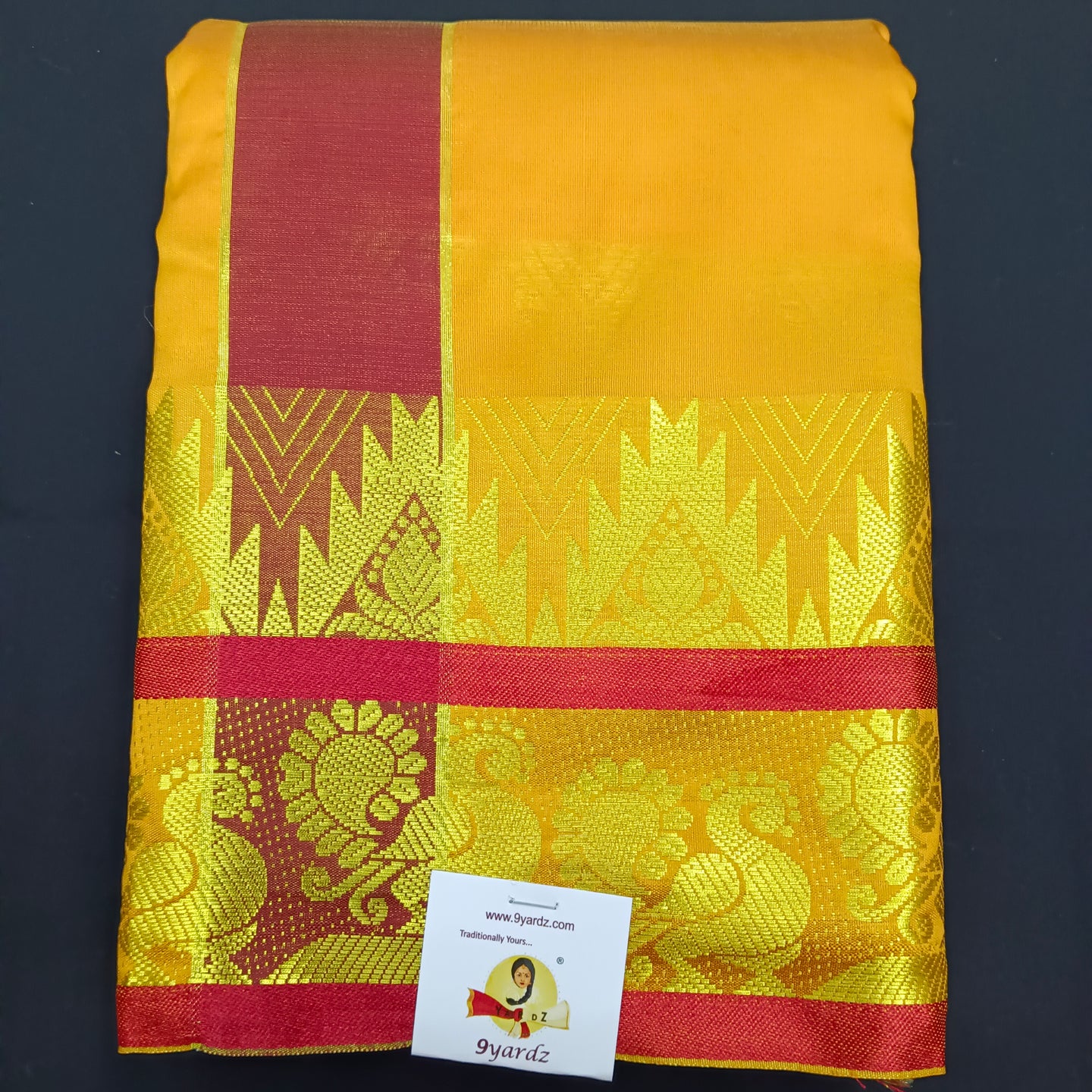 Art silk 8*4 muzham dhoti