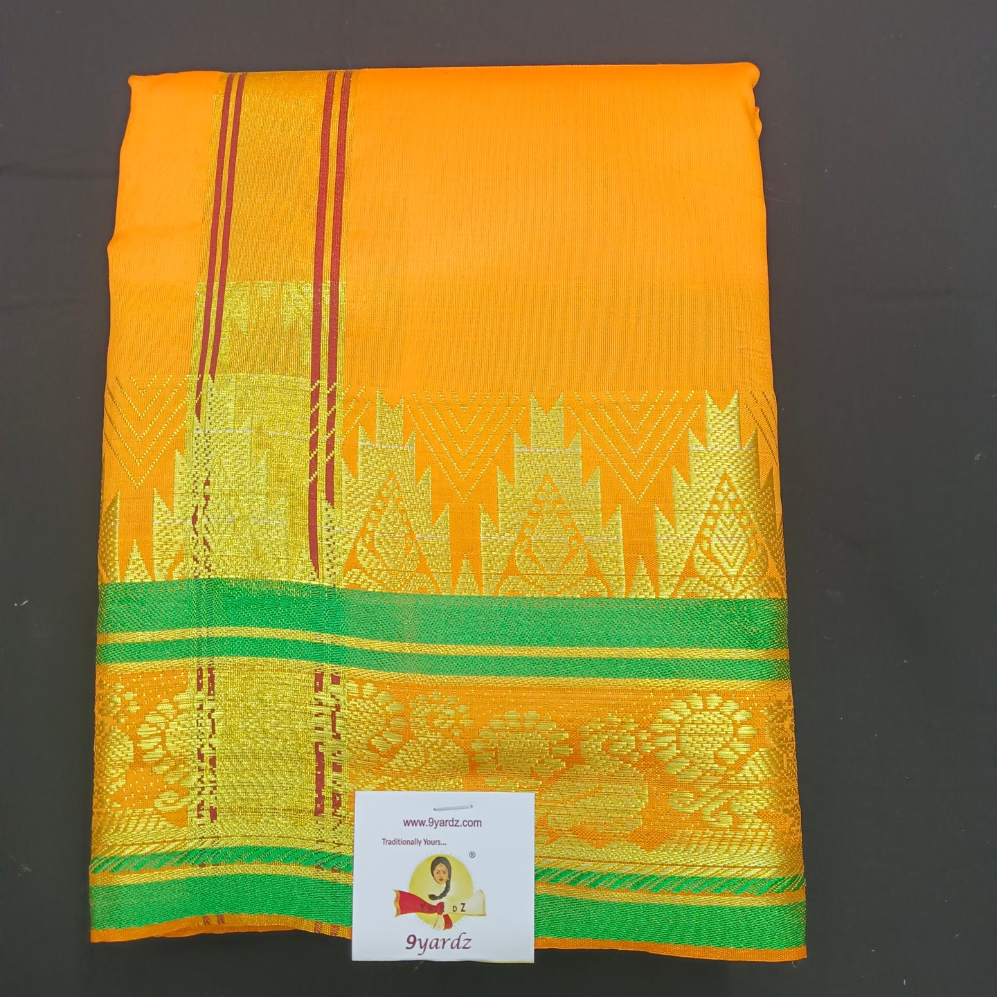 Art silk 8*4 muzham dhoti