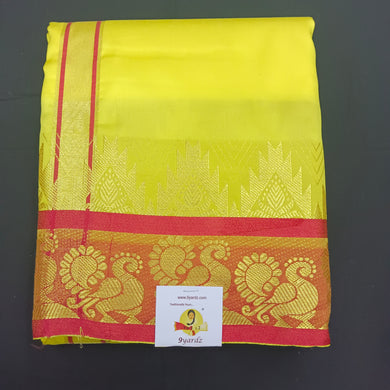 Art silk 8*4 muzham dhoti