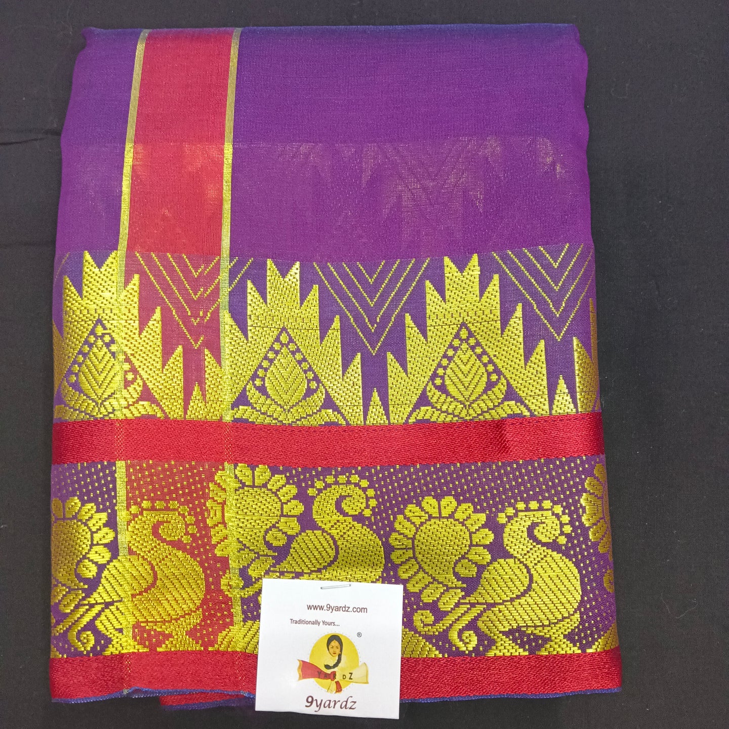 Art silk 8*4 muzham dhoti