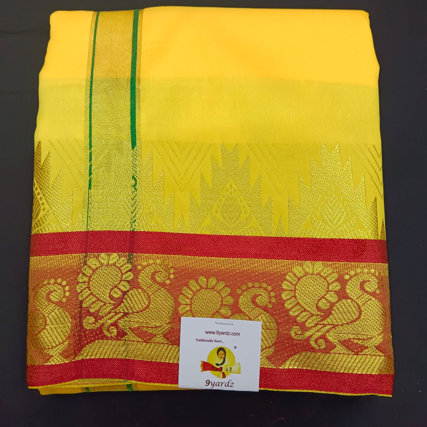 Art silk 8*4 muzham dhoti