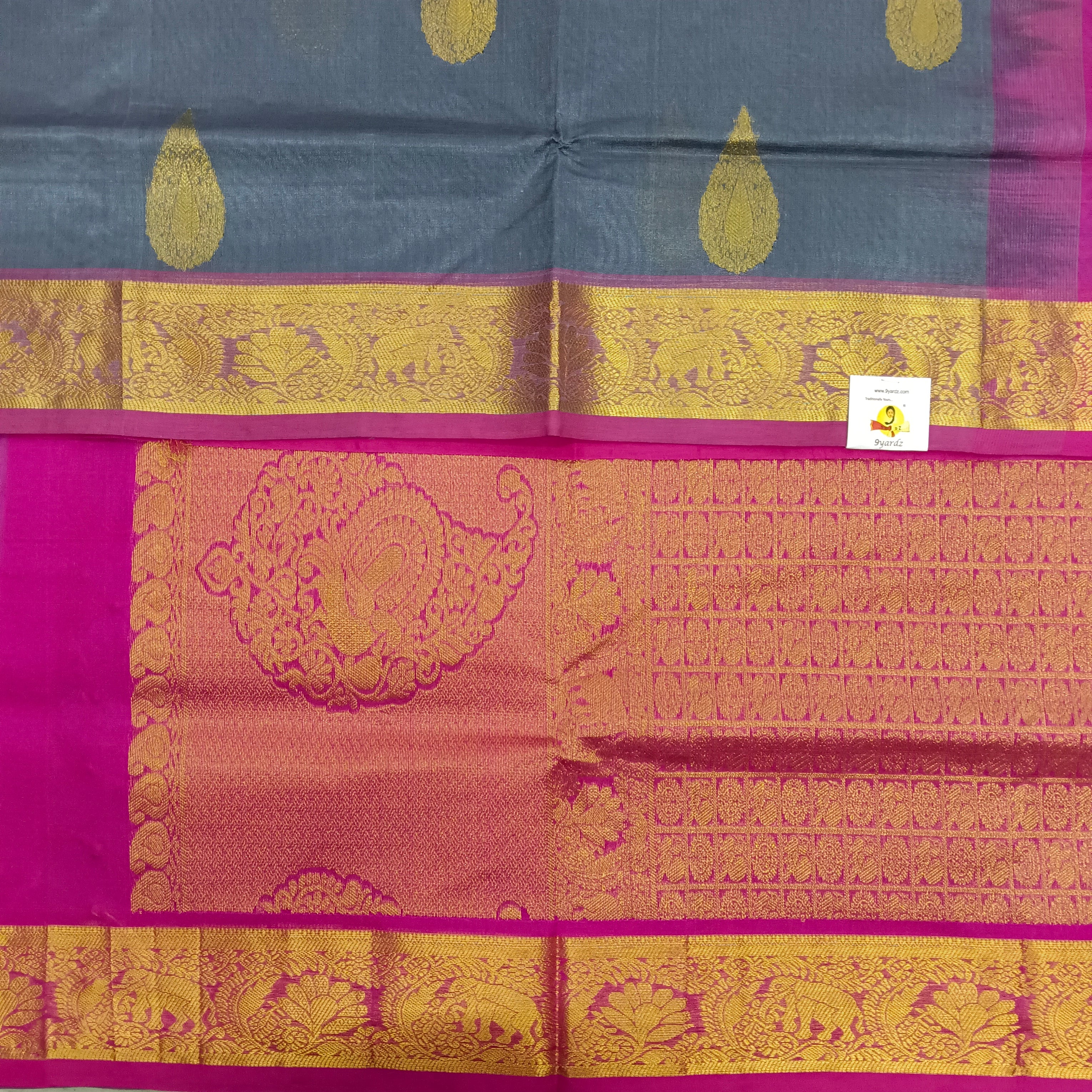 Pure silk cotton 6 yards