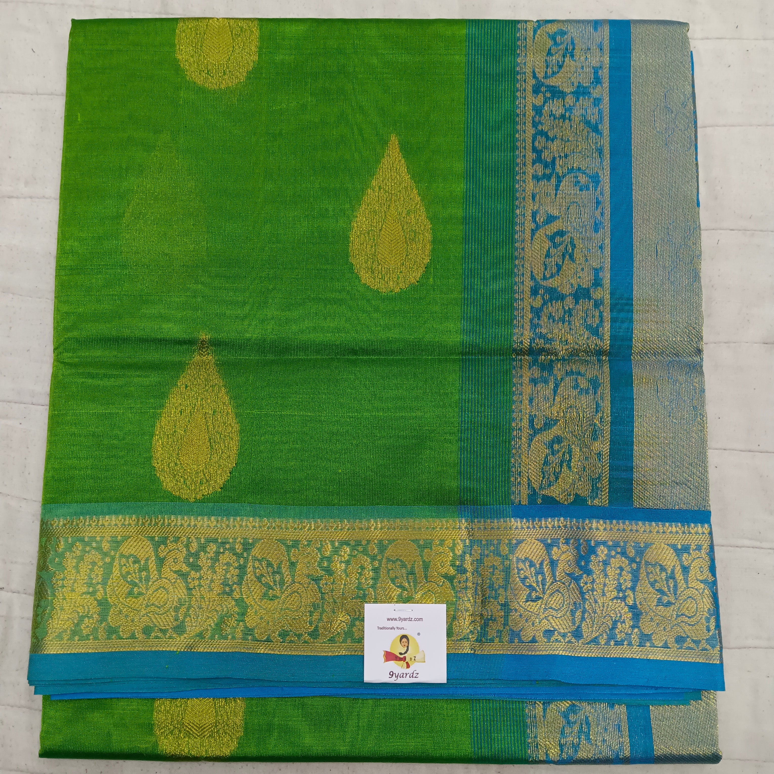 Pure silk cotton 6 yards