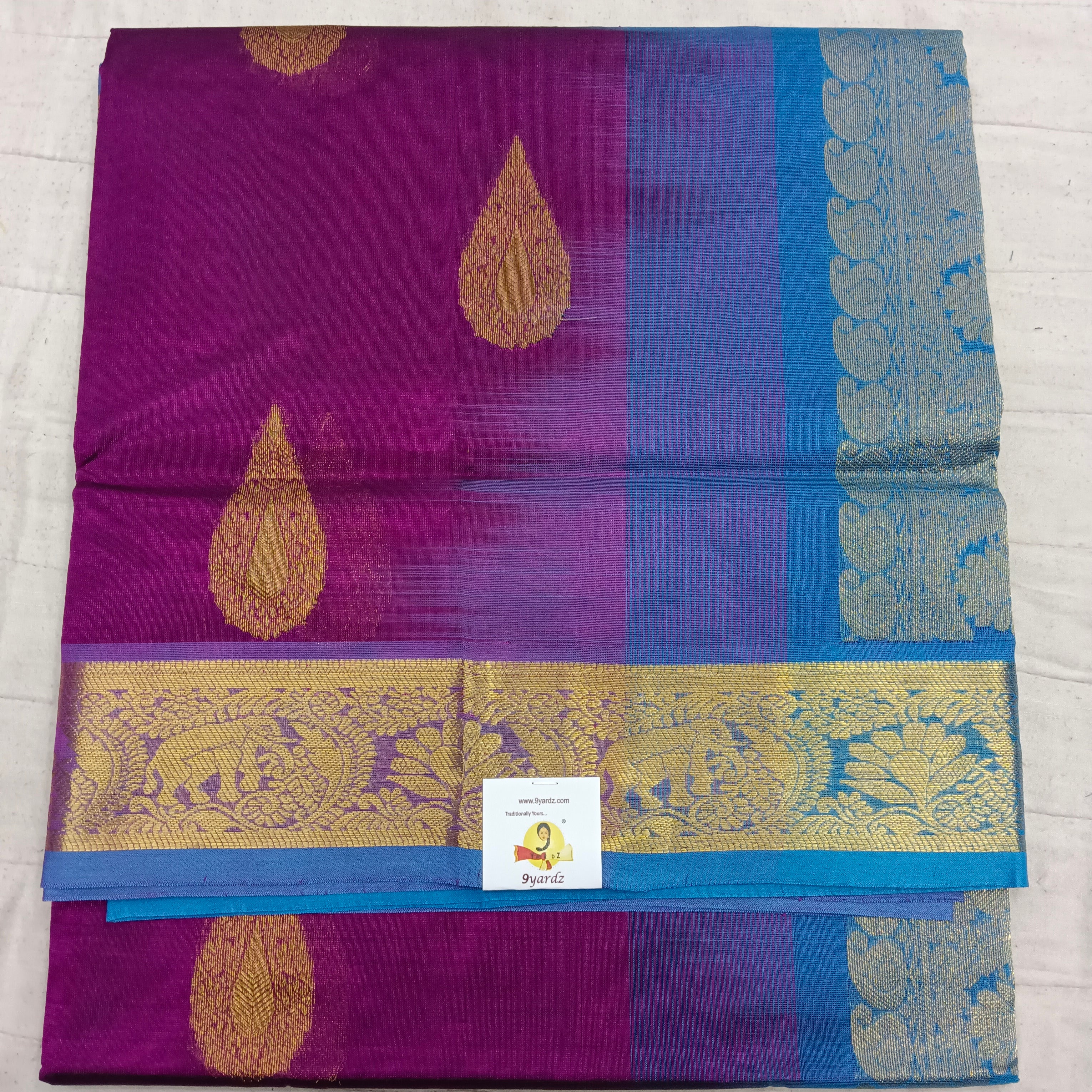 Pure silk cotton 6 yards