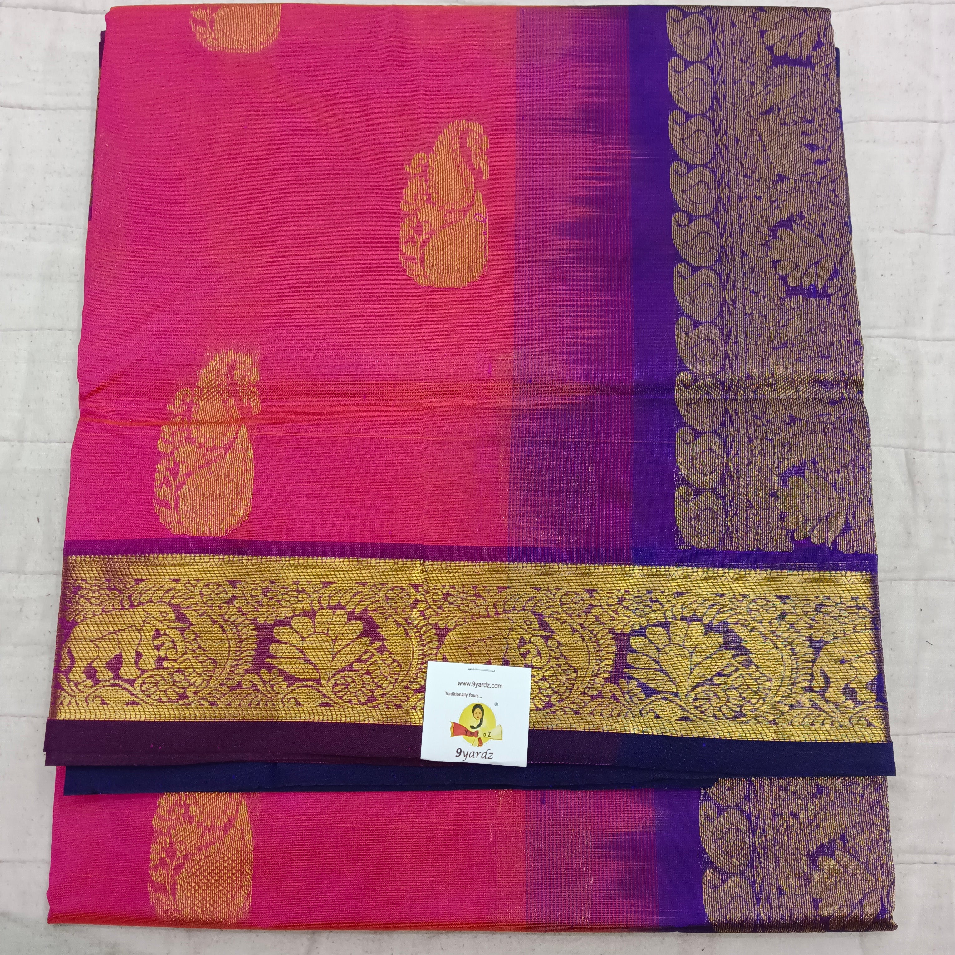 Pure silk cotton 6 yards