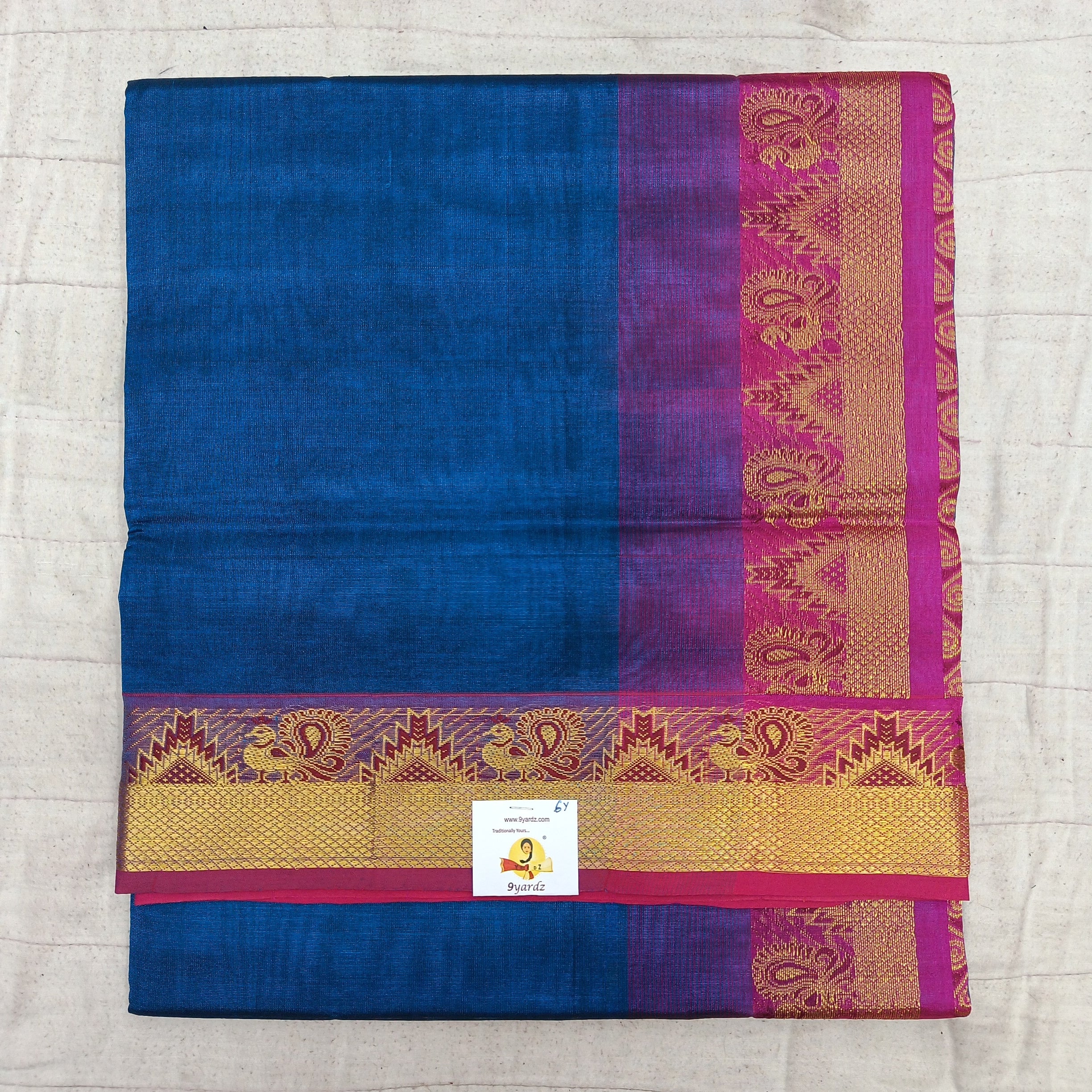 Pure silk cotton 6 yards