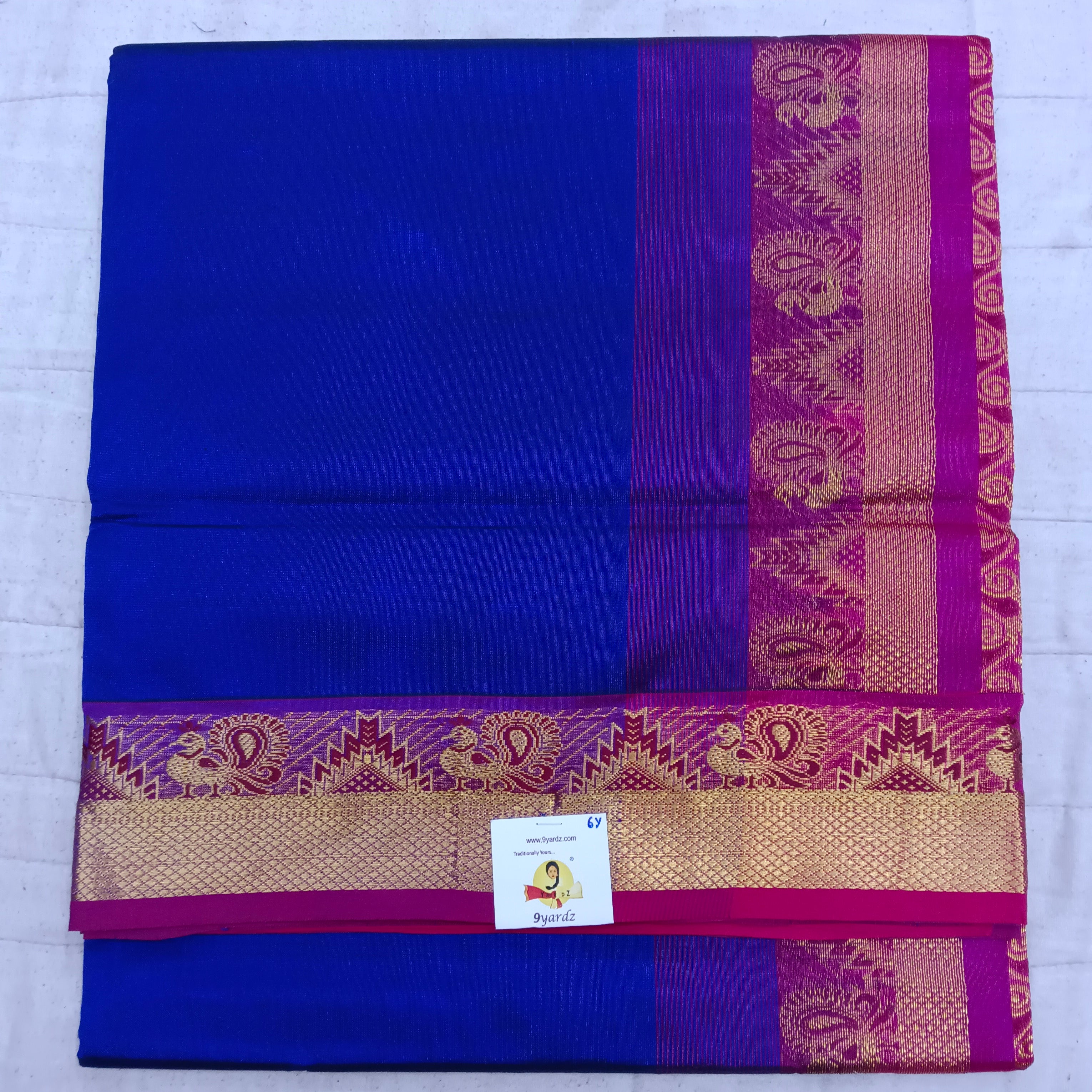 Pure silk cotton 6 yards