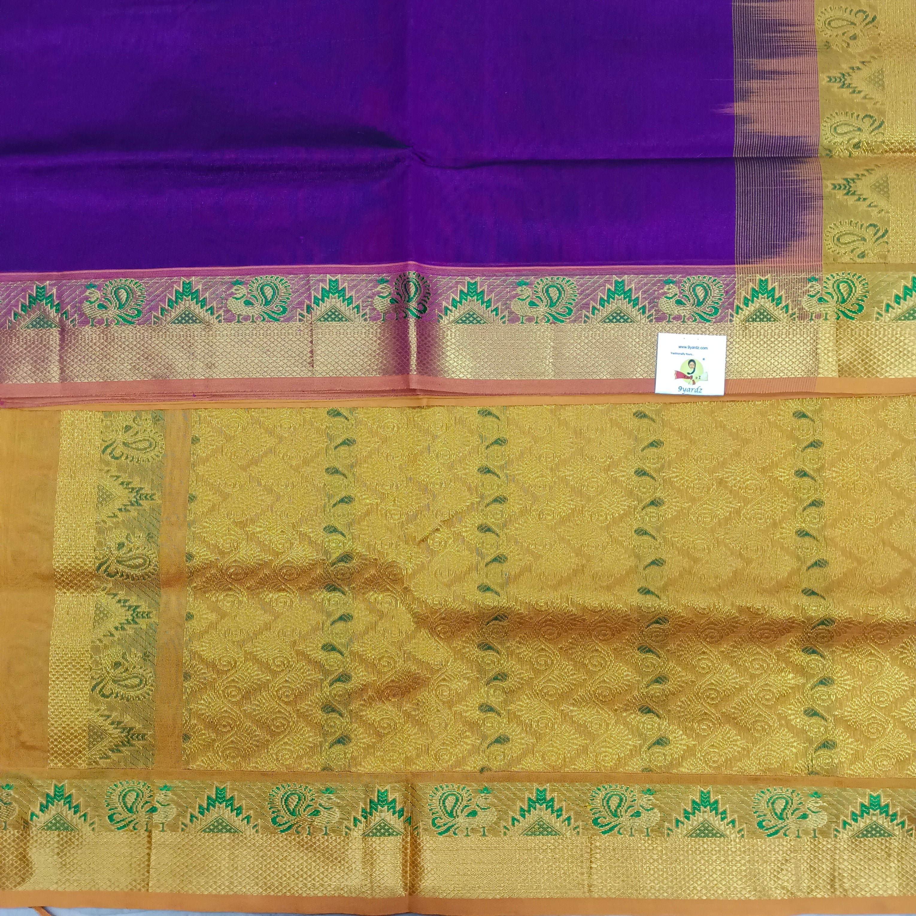 Pure silk cotton 6 yards