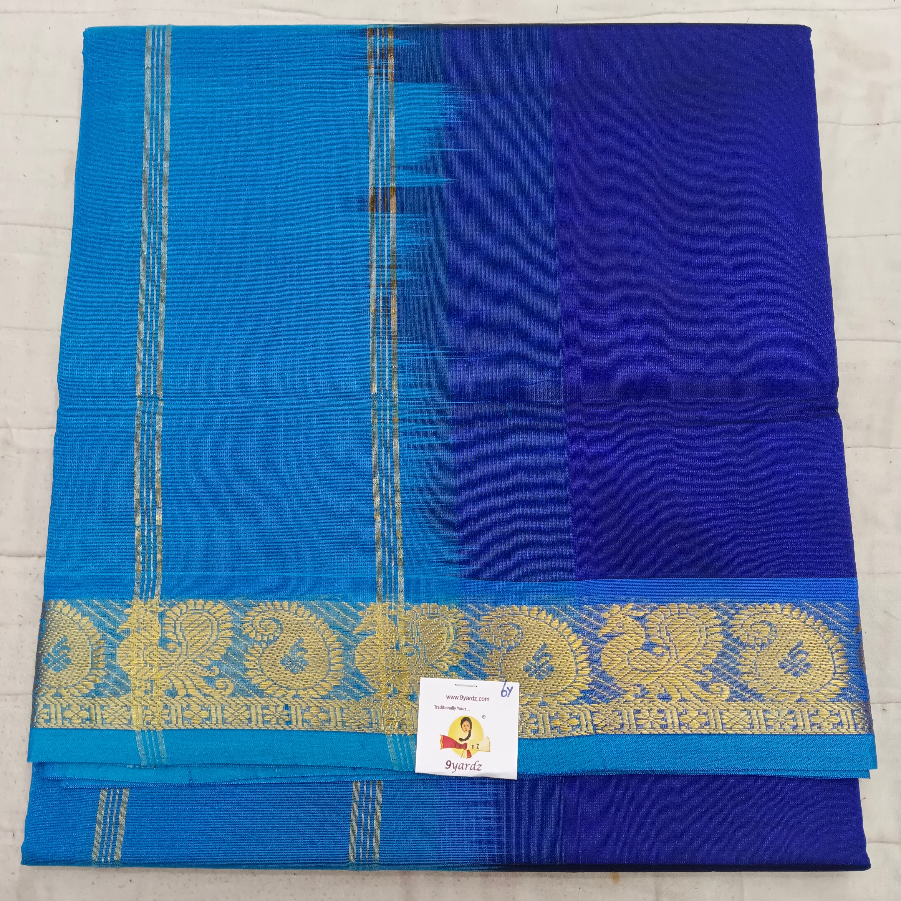 Pure silk cotton 6 yards