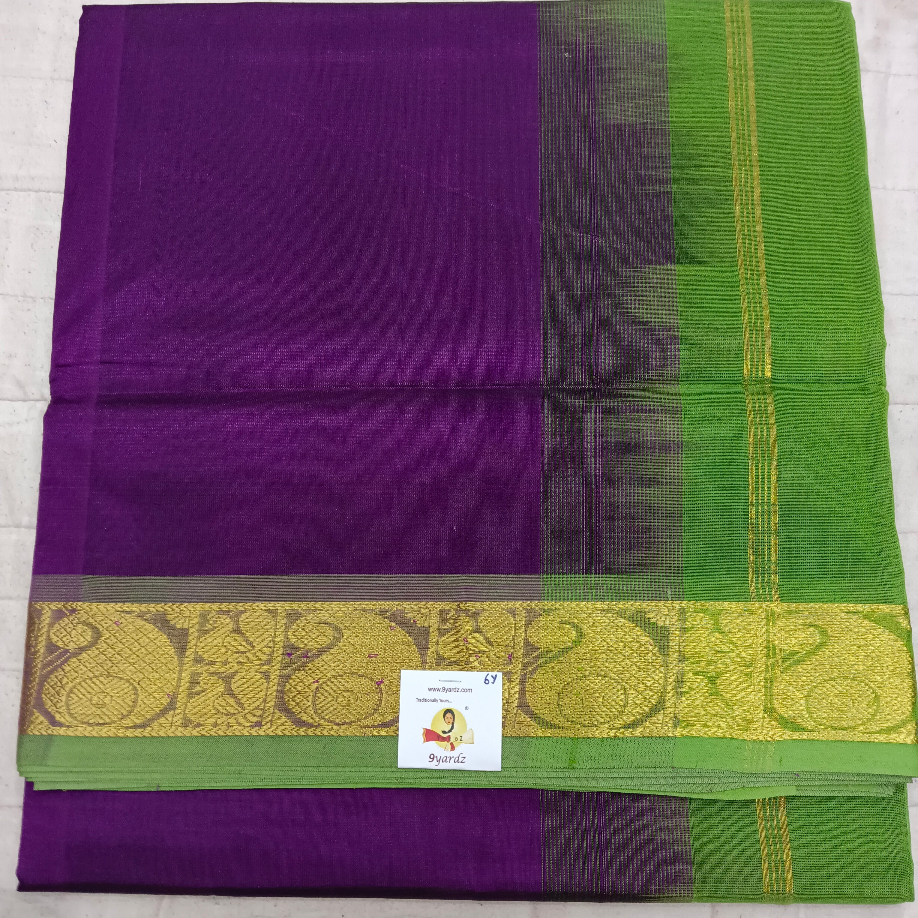 Pure silk cotton 6 yards