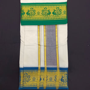 Pure cotton Muhurtham dhoti 9*5