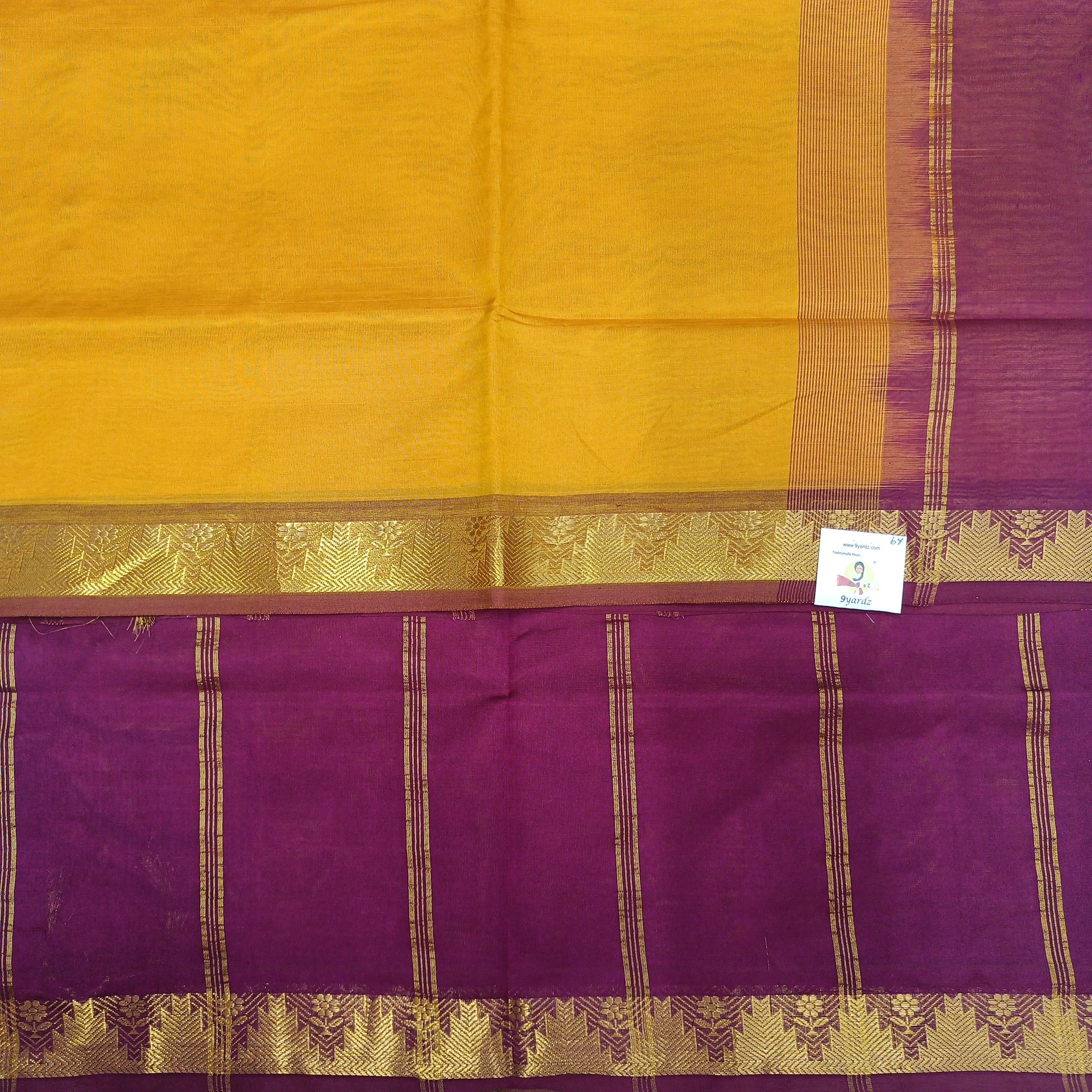 Pure silk cotton 6 yards