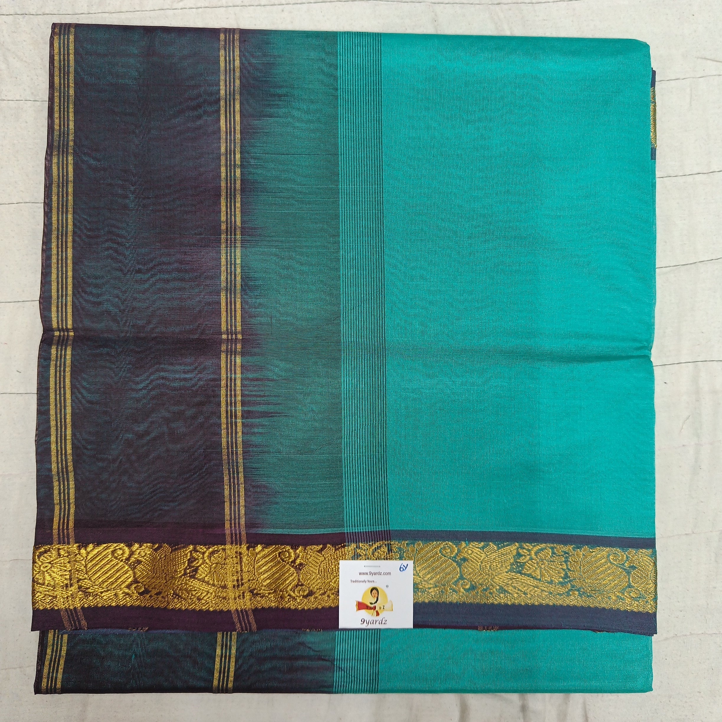 Pure silk cotton 6 yards