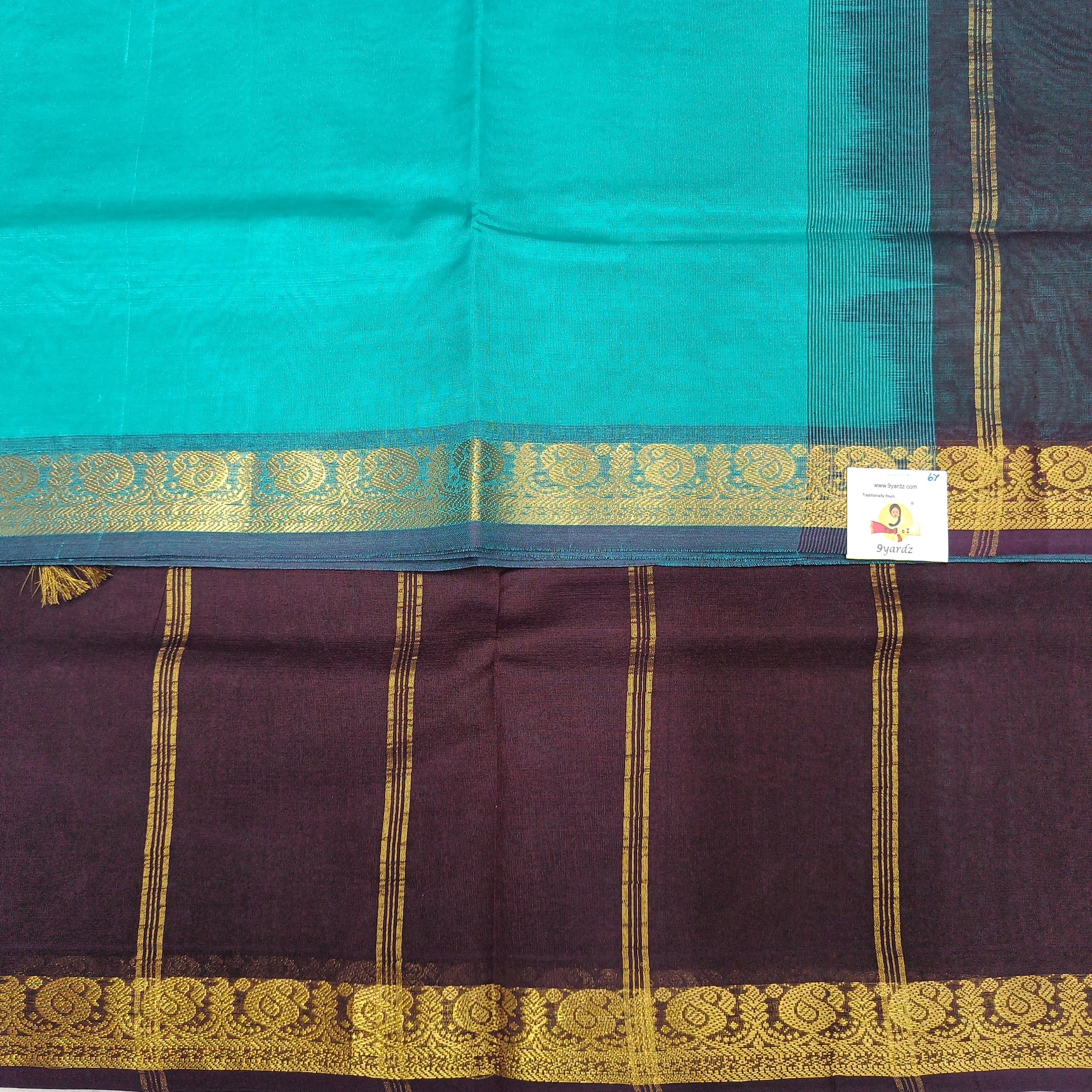 Pure silk cotton 6 yards