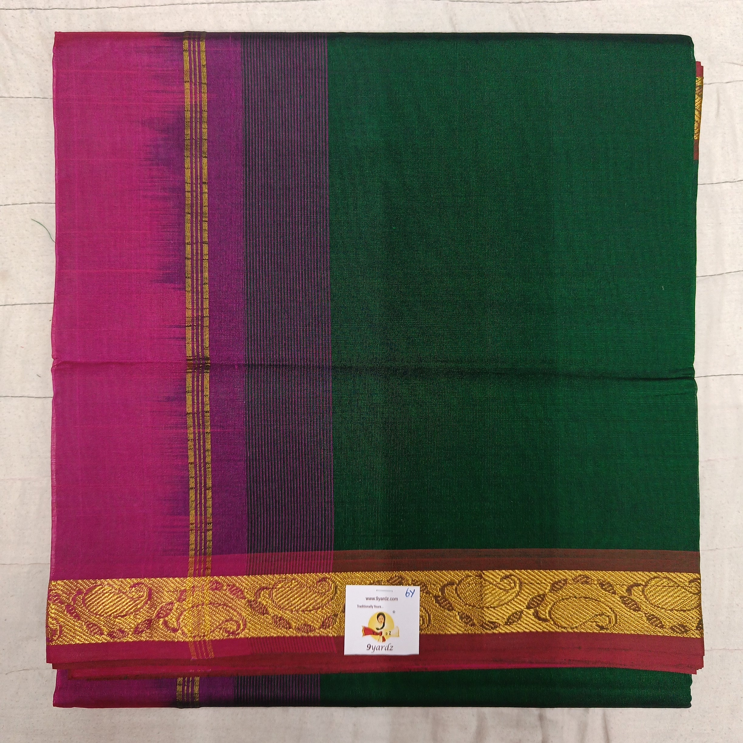 Pure silk cotton 6 yards