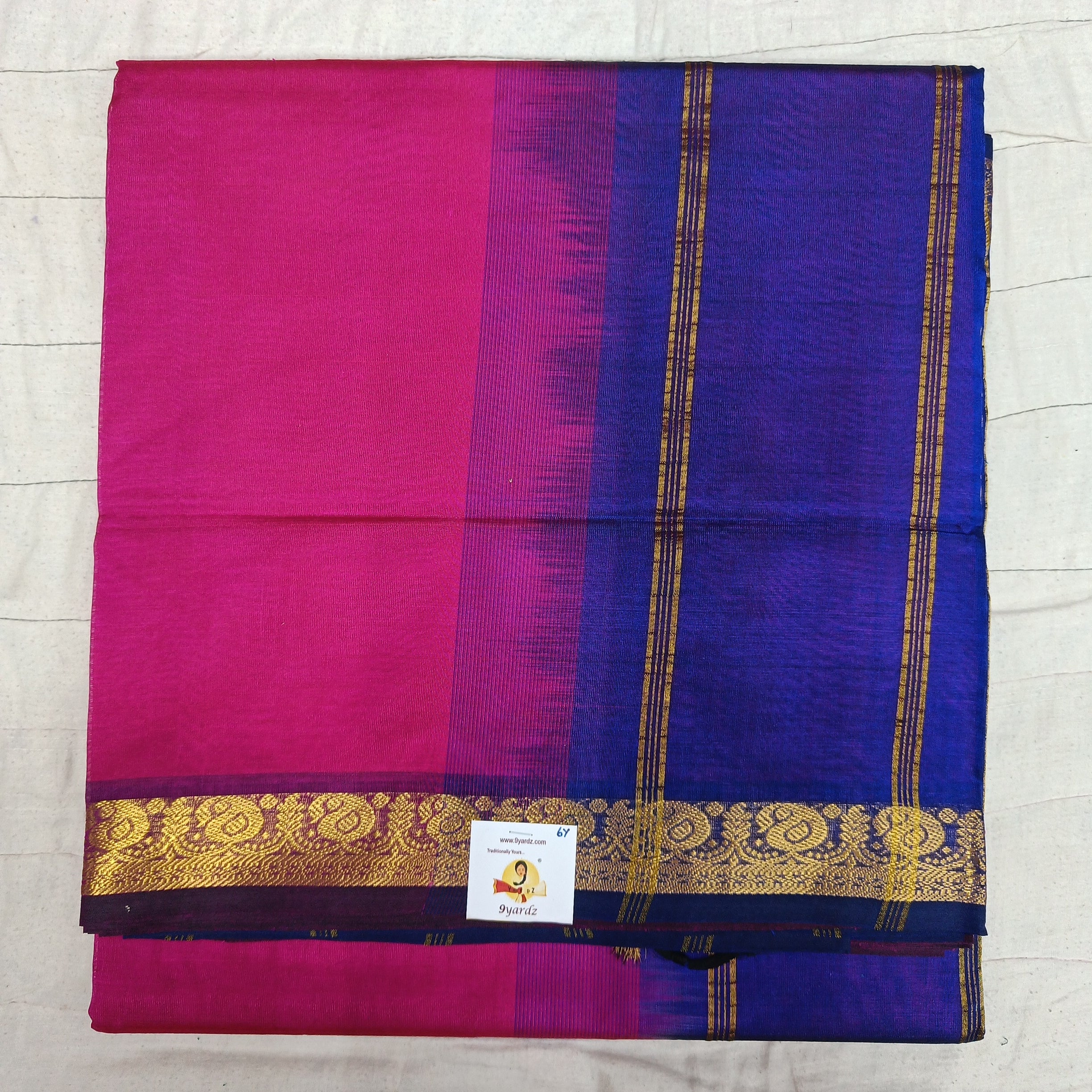 Pure silk cotton 6 yards