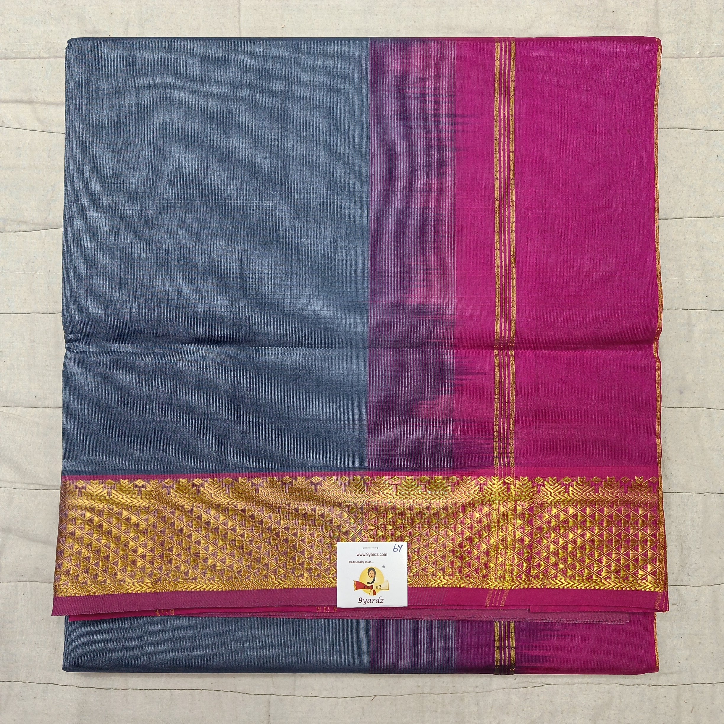 Pure silk cotton 6 yards