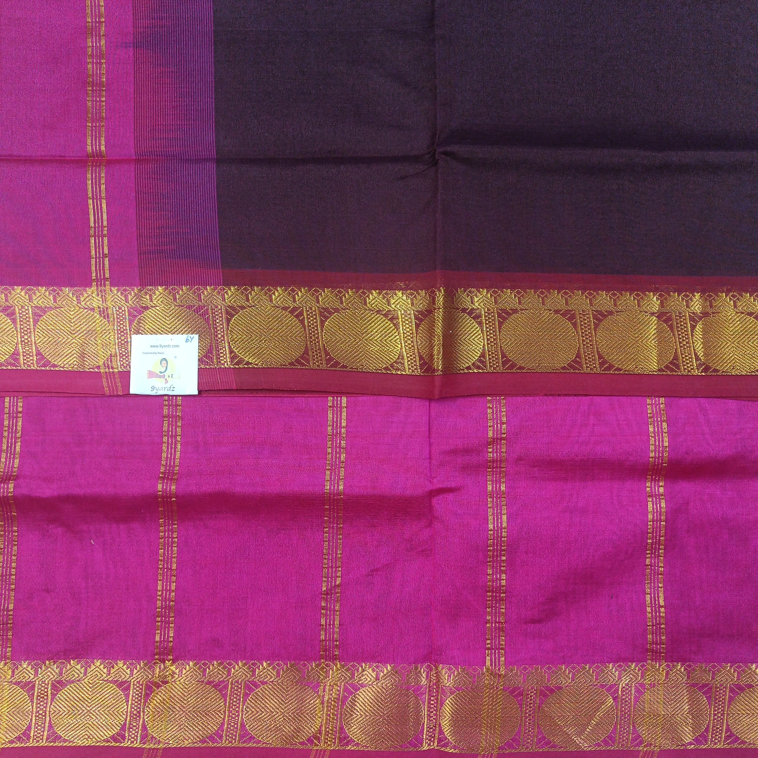 Pure silk cotton 6 yards
