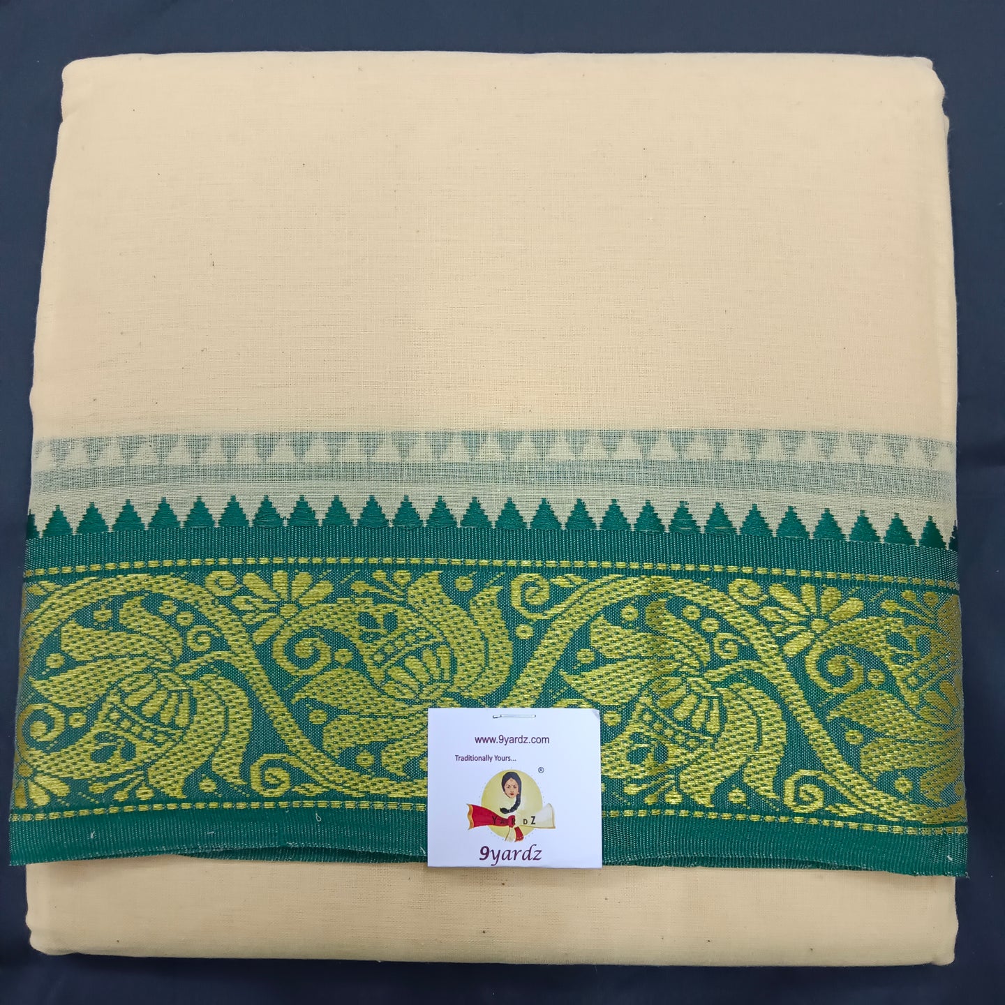 Colour Cotton Dhothi 10*6