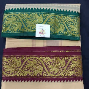 Colour Cotton Dhothi 10*6