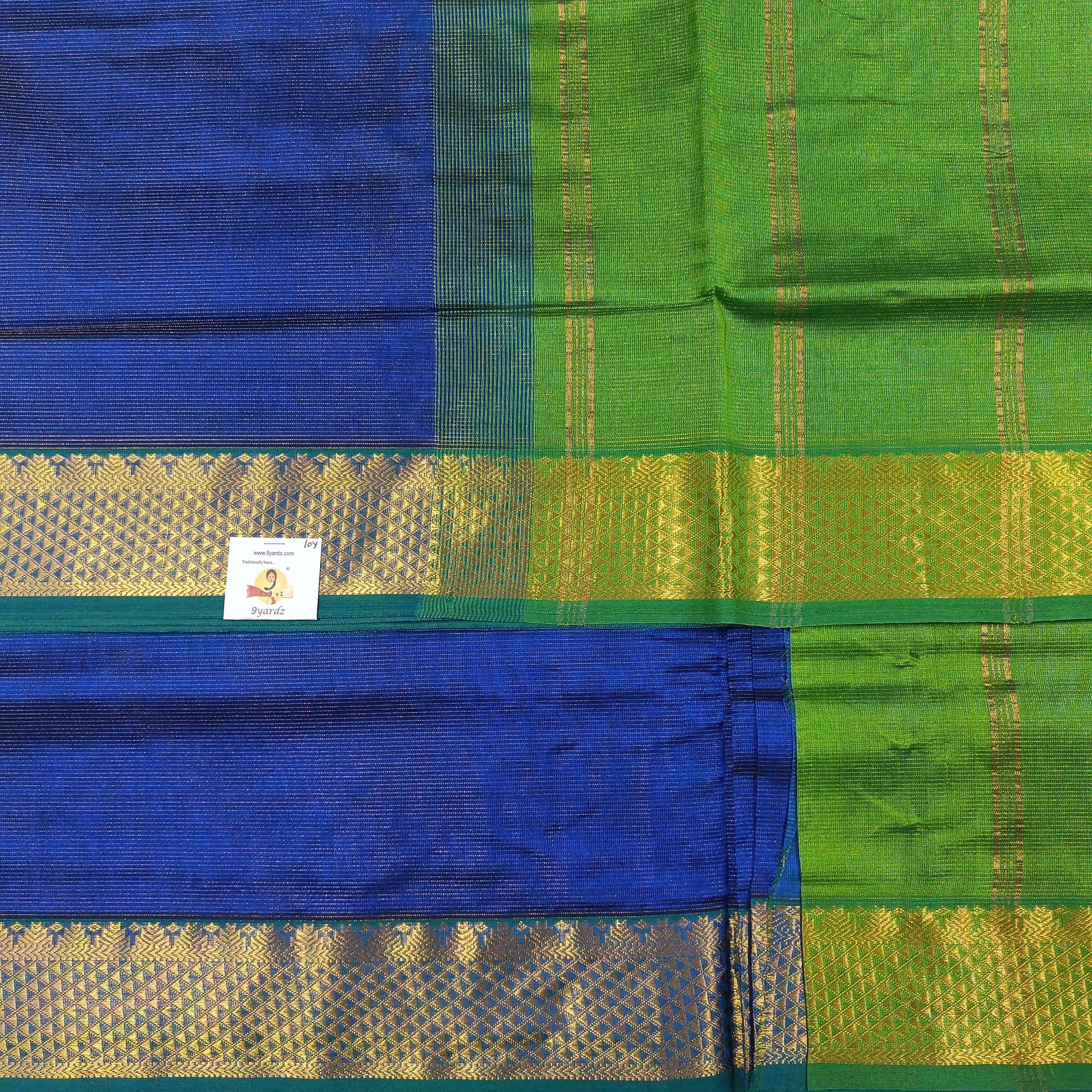 Pure silk cotton vairaoosi -10yards madisar