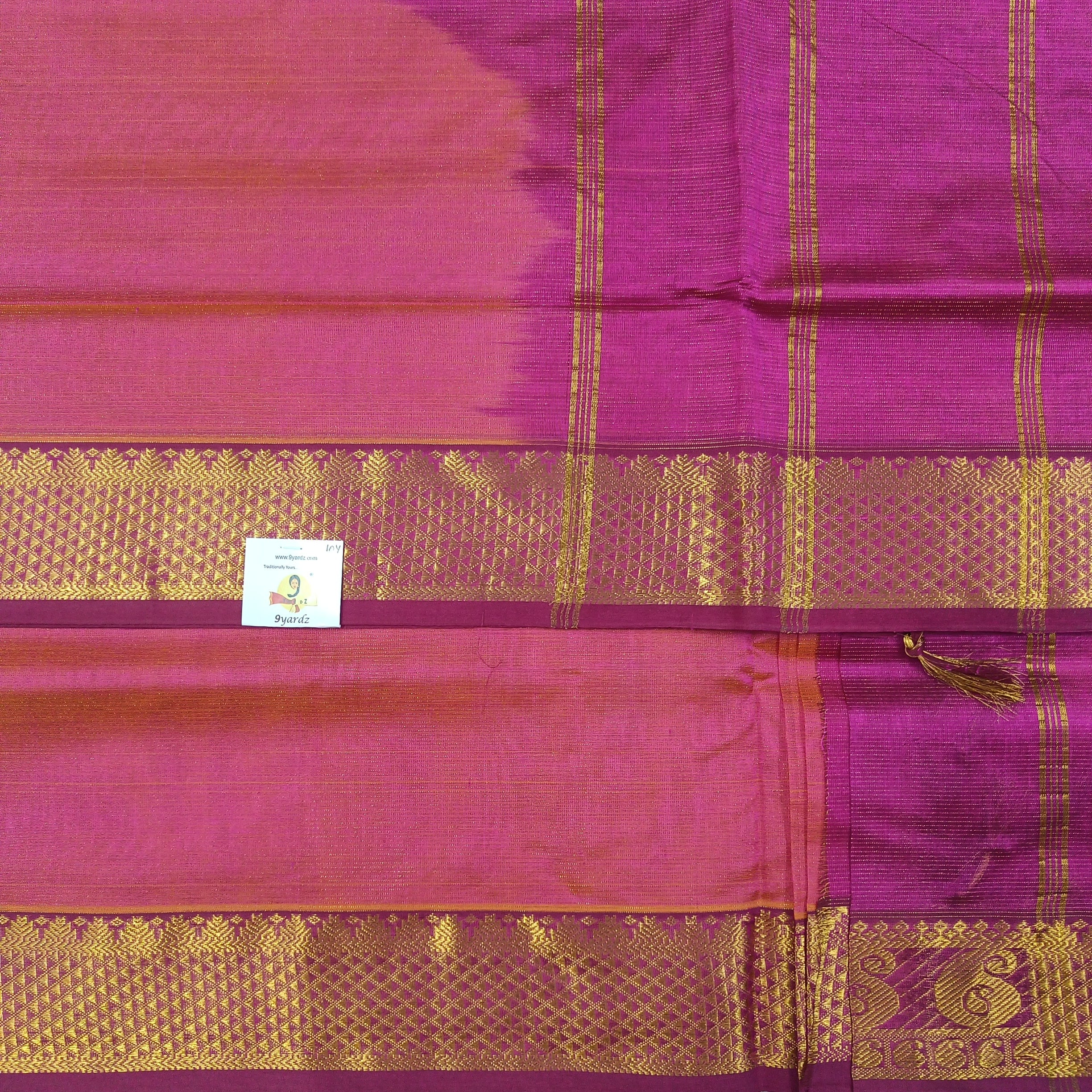 Pure silk cotton vairaoosi -10yards madisar