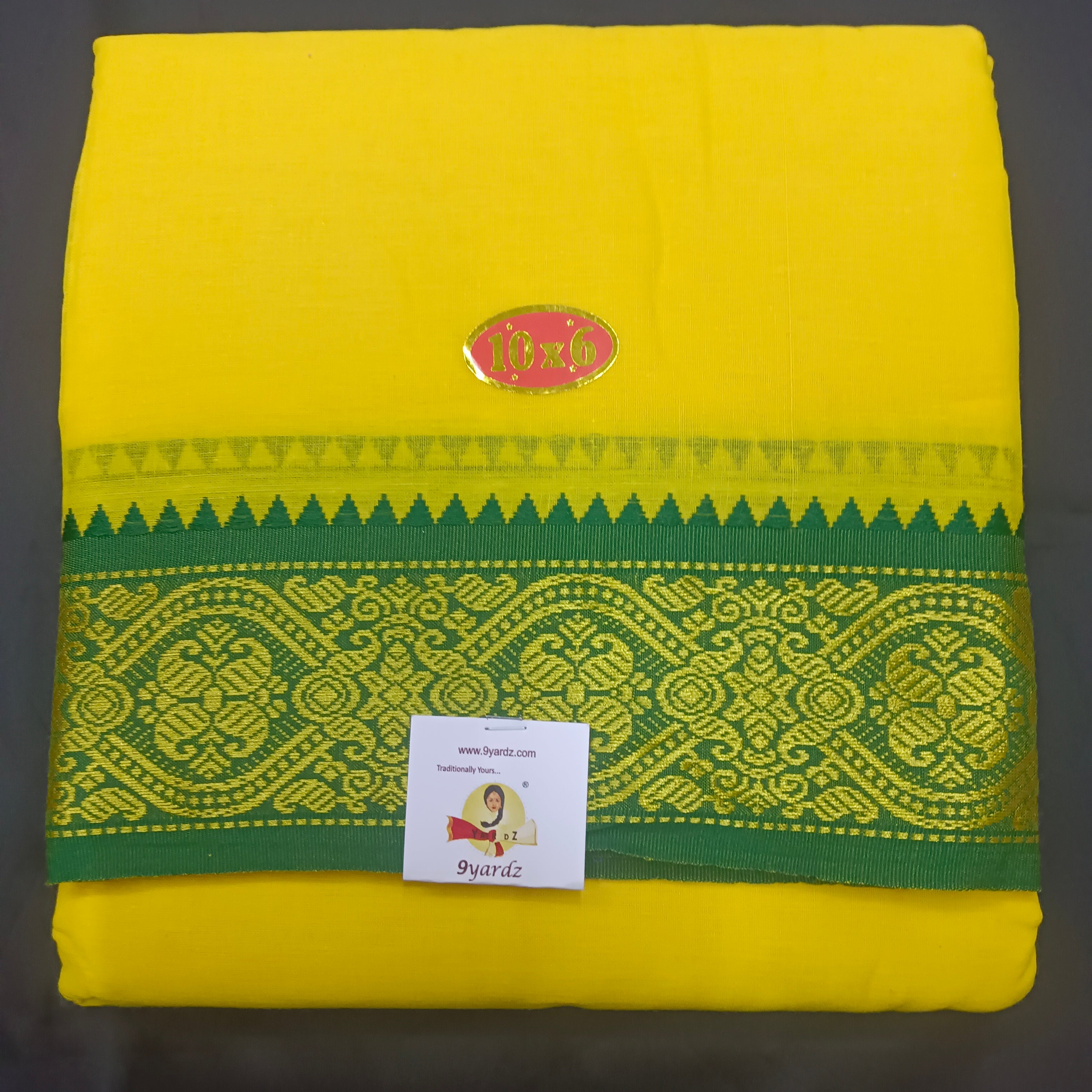 Colour Cotton Dhothi 10*6