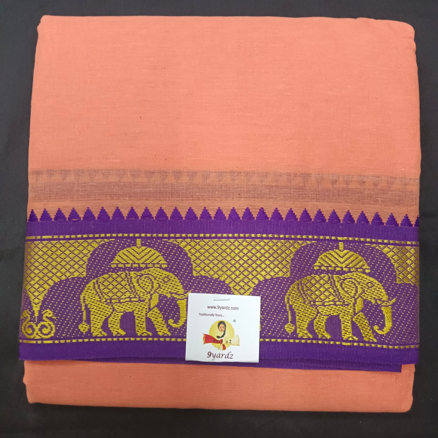 Colour Cotton Dhothi 10*6