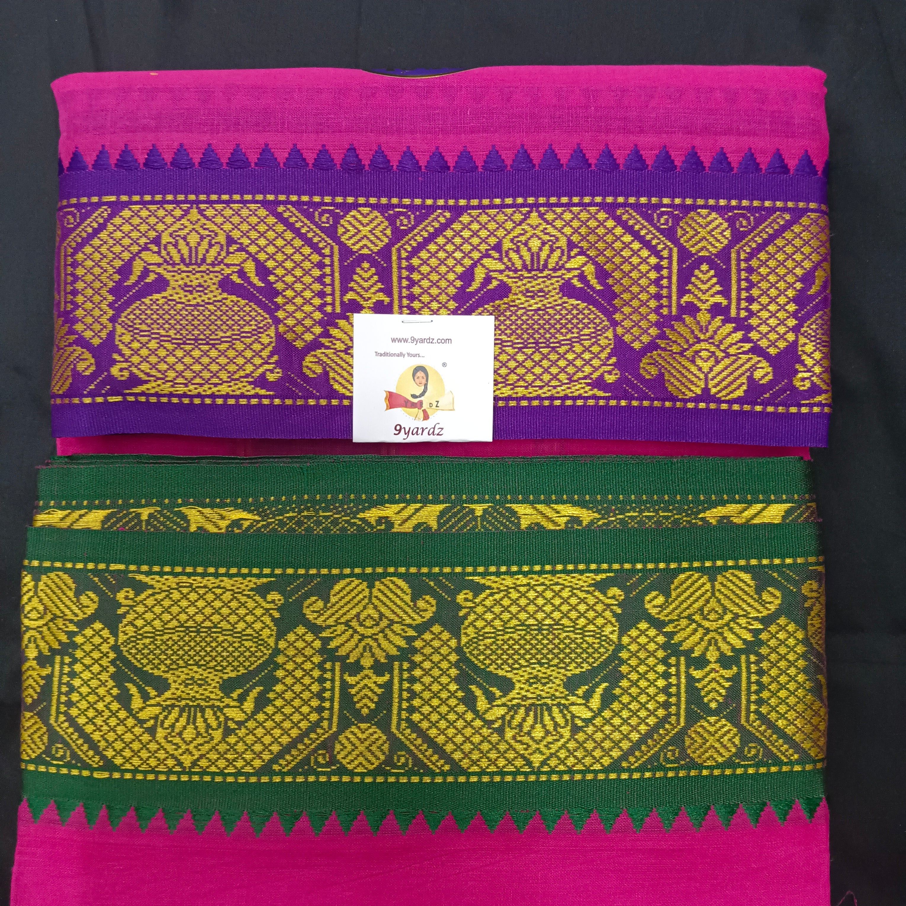 Colour Cotton Dhothi 10*6