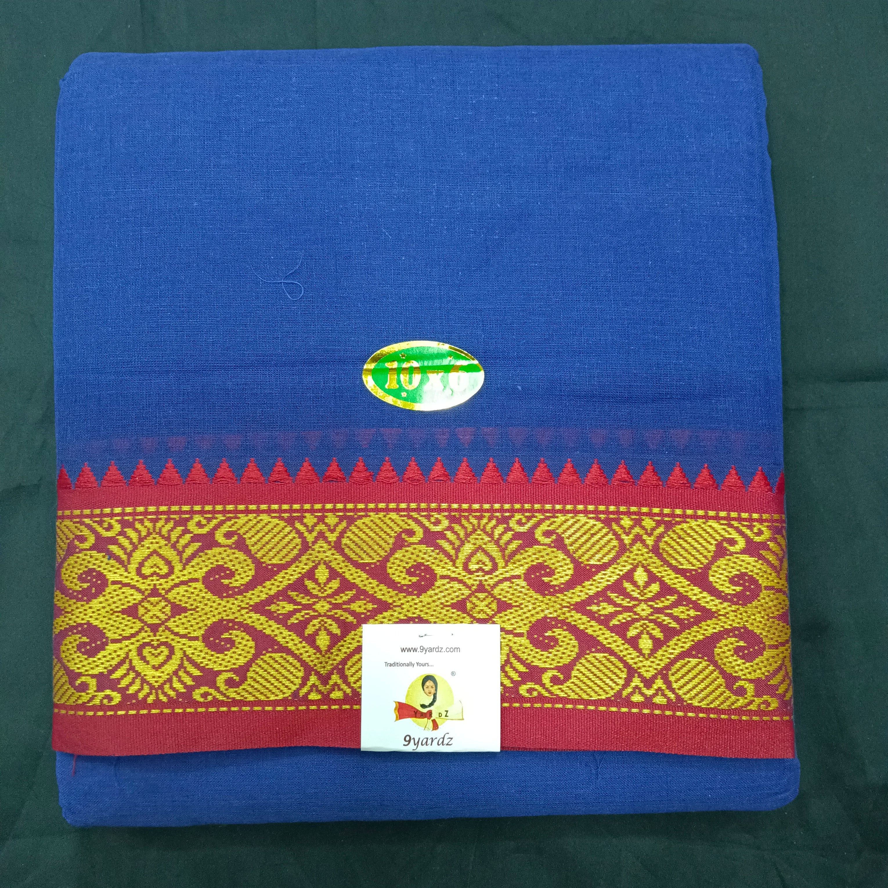 Colour Cotton Dhothi 10*6