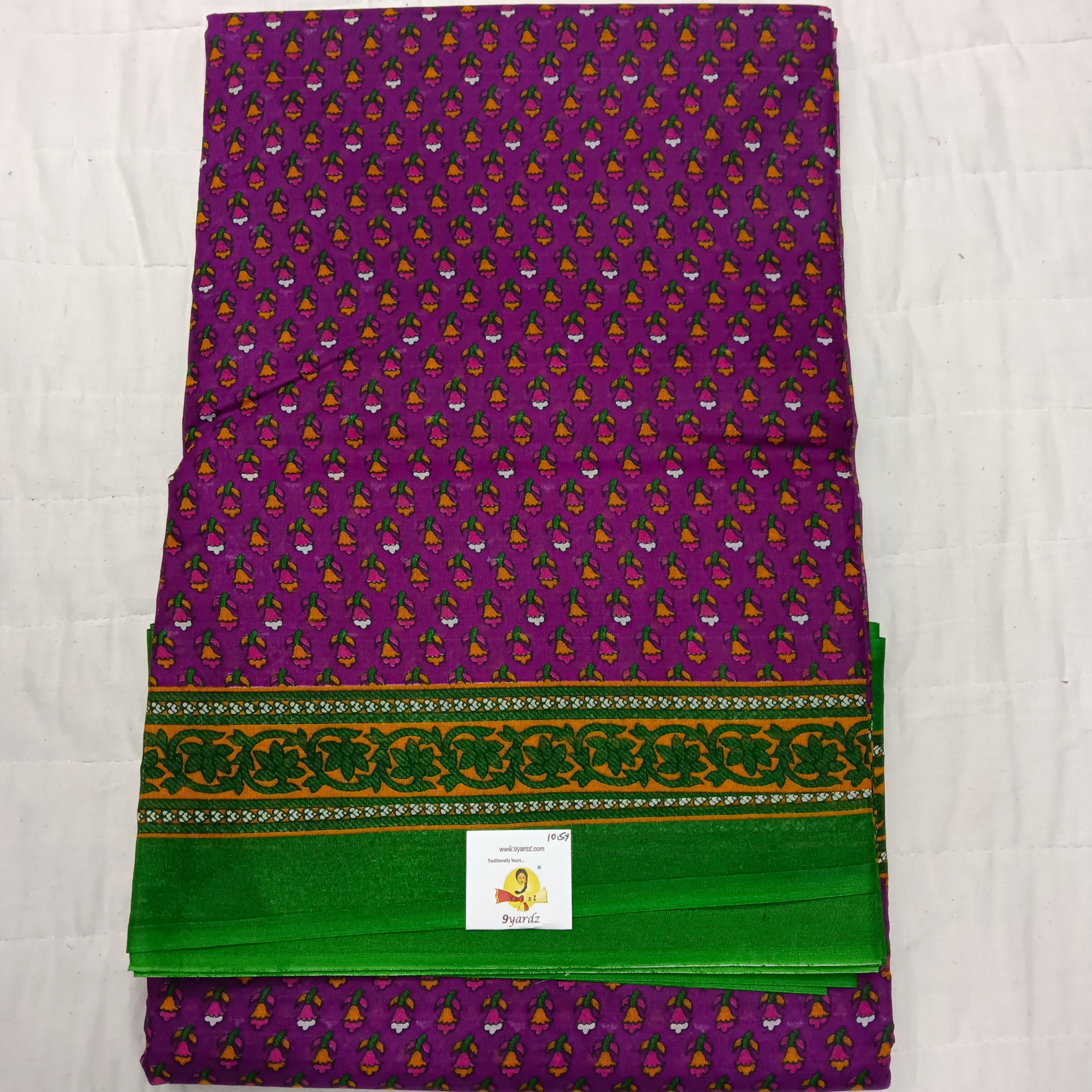 Erode cotton 10.5 yards madisar