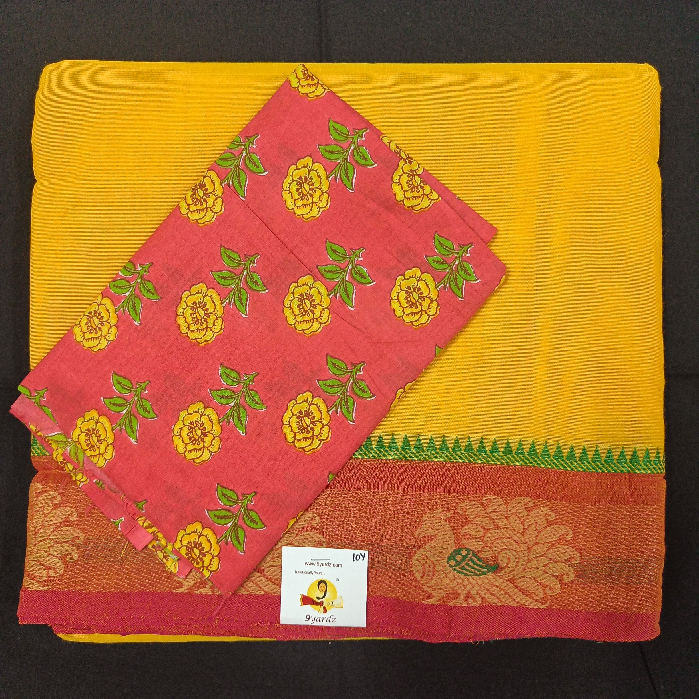 Arupukottai cotton 10 yards madisar