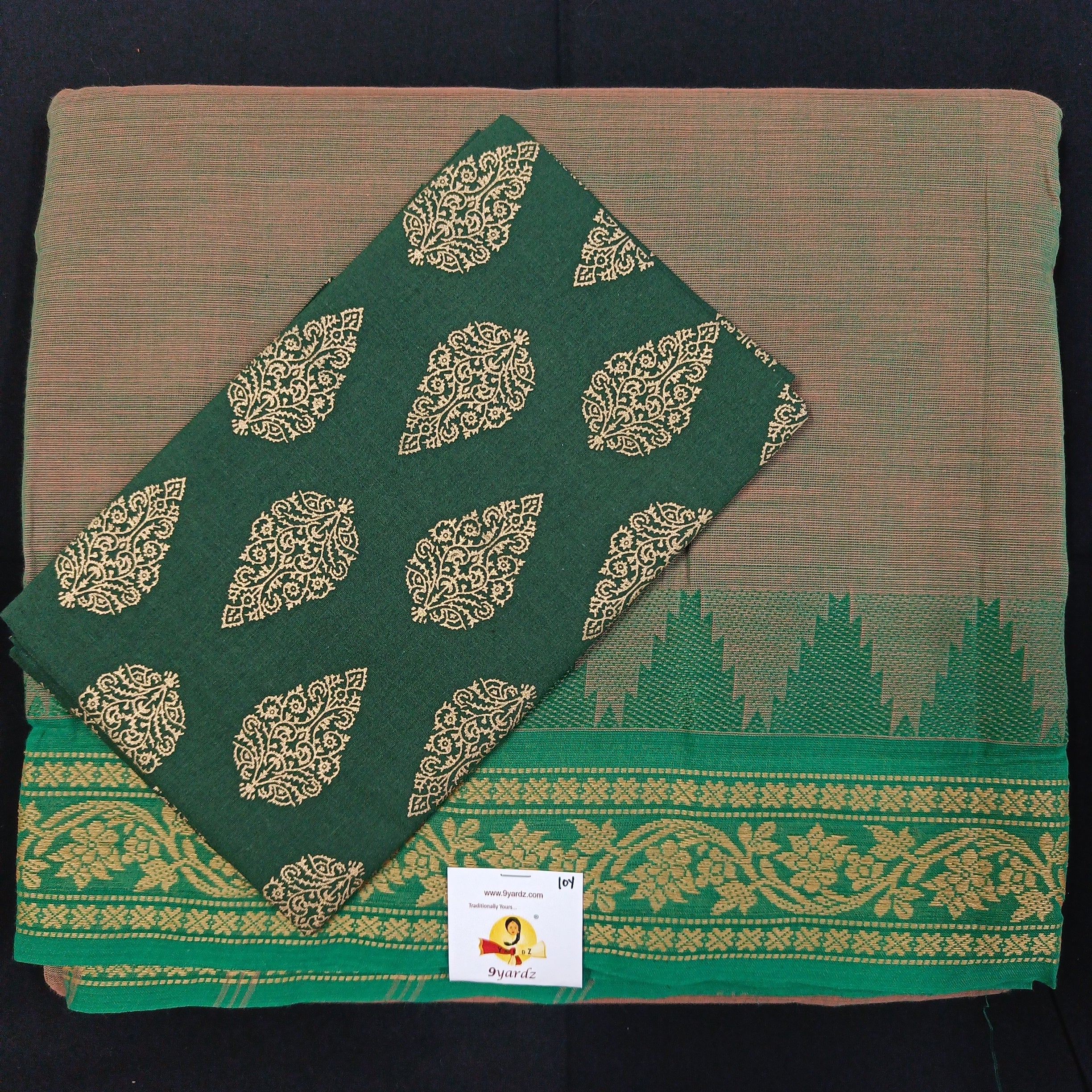 Arupukottai cotton 10 yards madisar