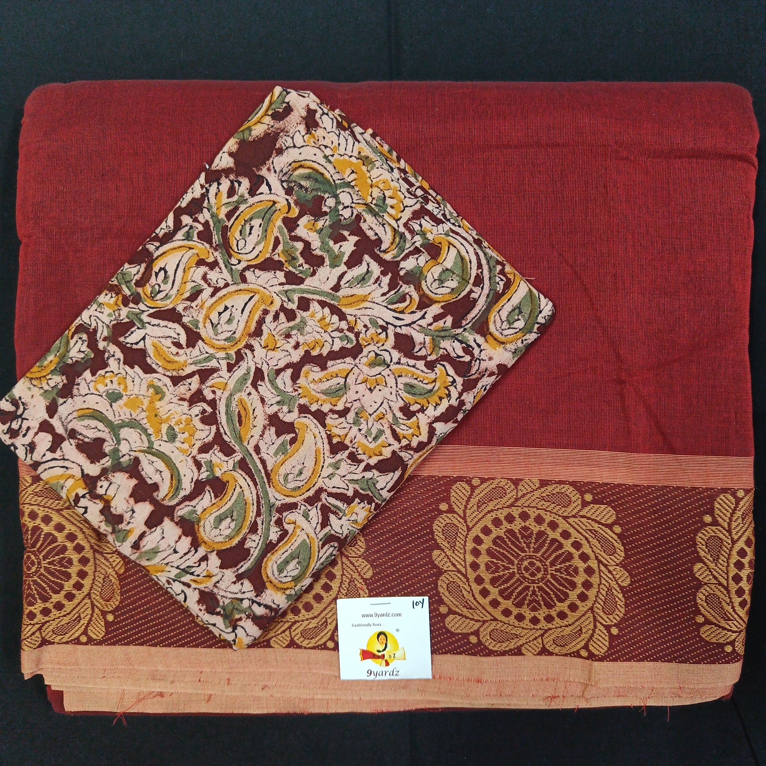 Arupukottai cotton 10 yards madisar