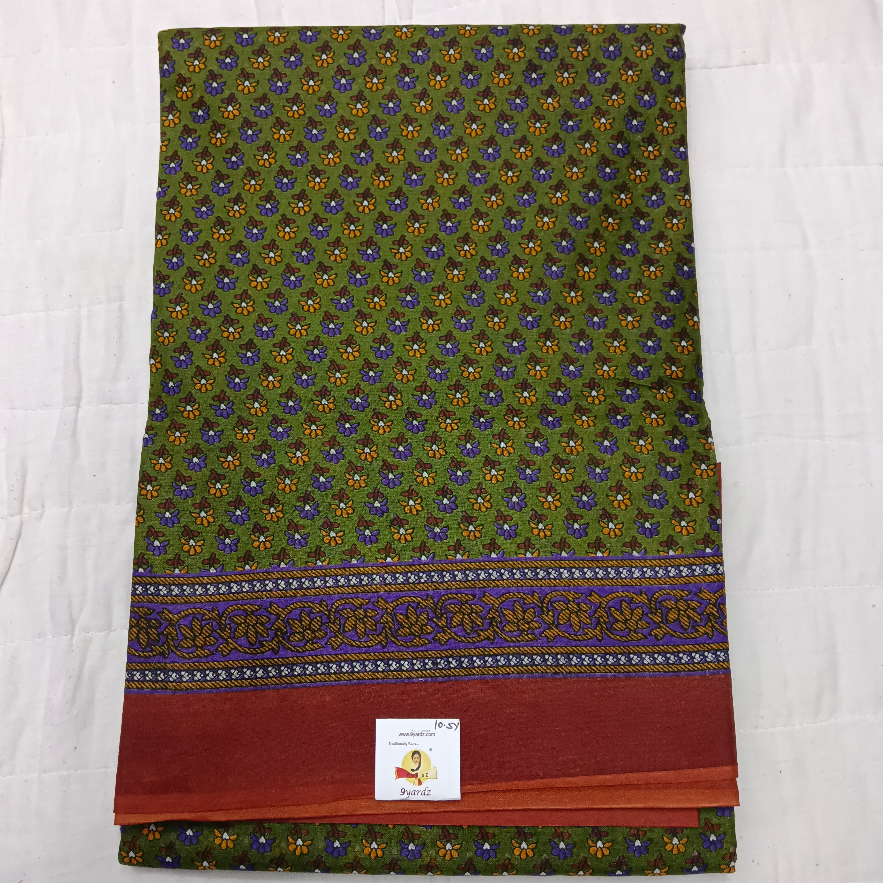 Erode cotton 10.5 yards madisar