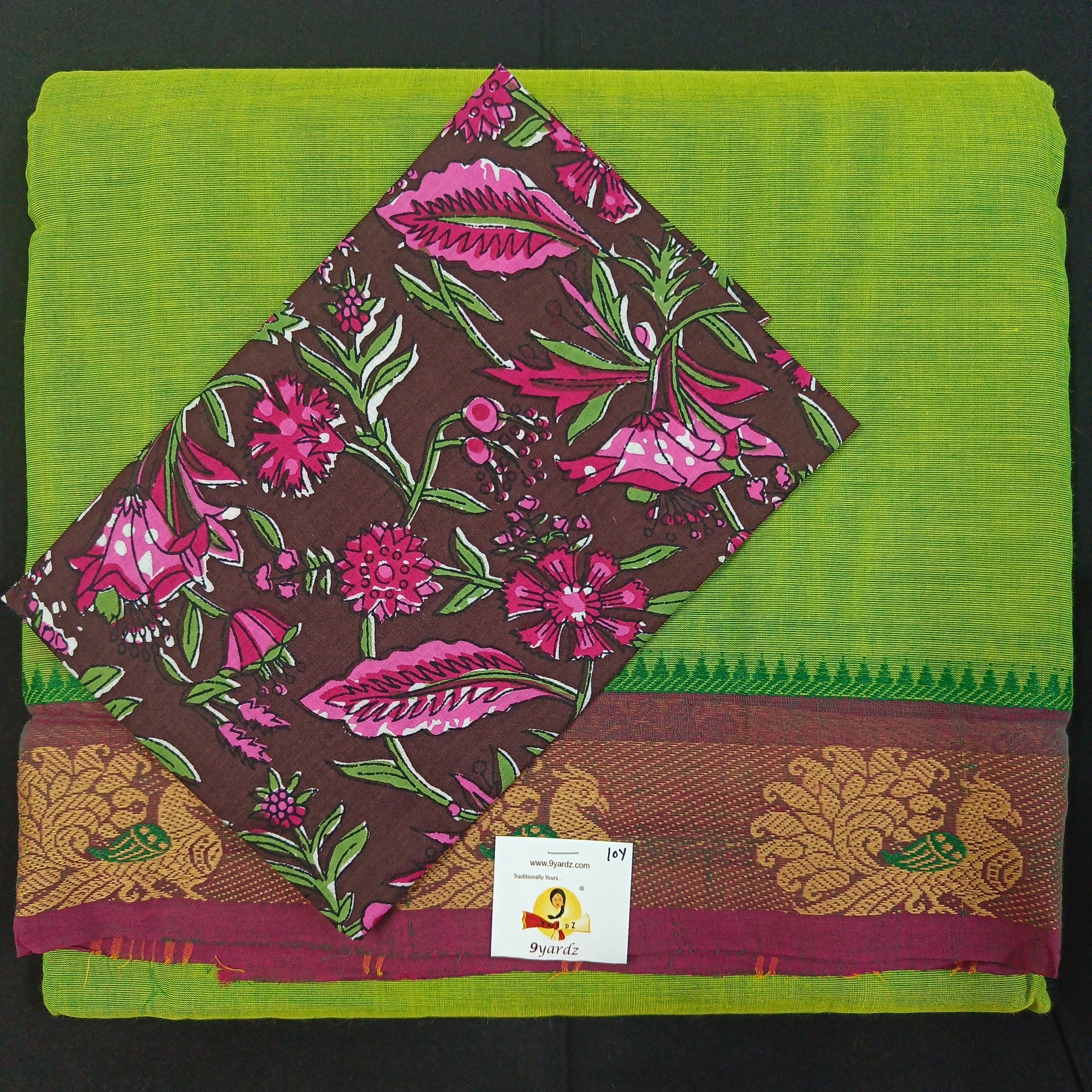 Arupukottai cotton 10 yards madisar