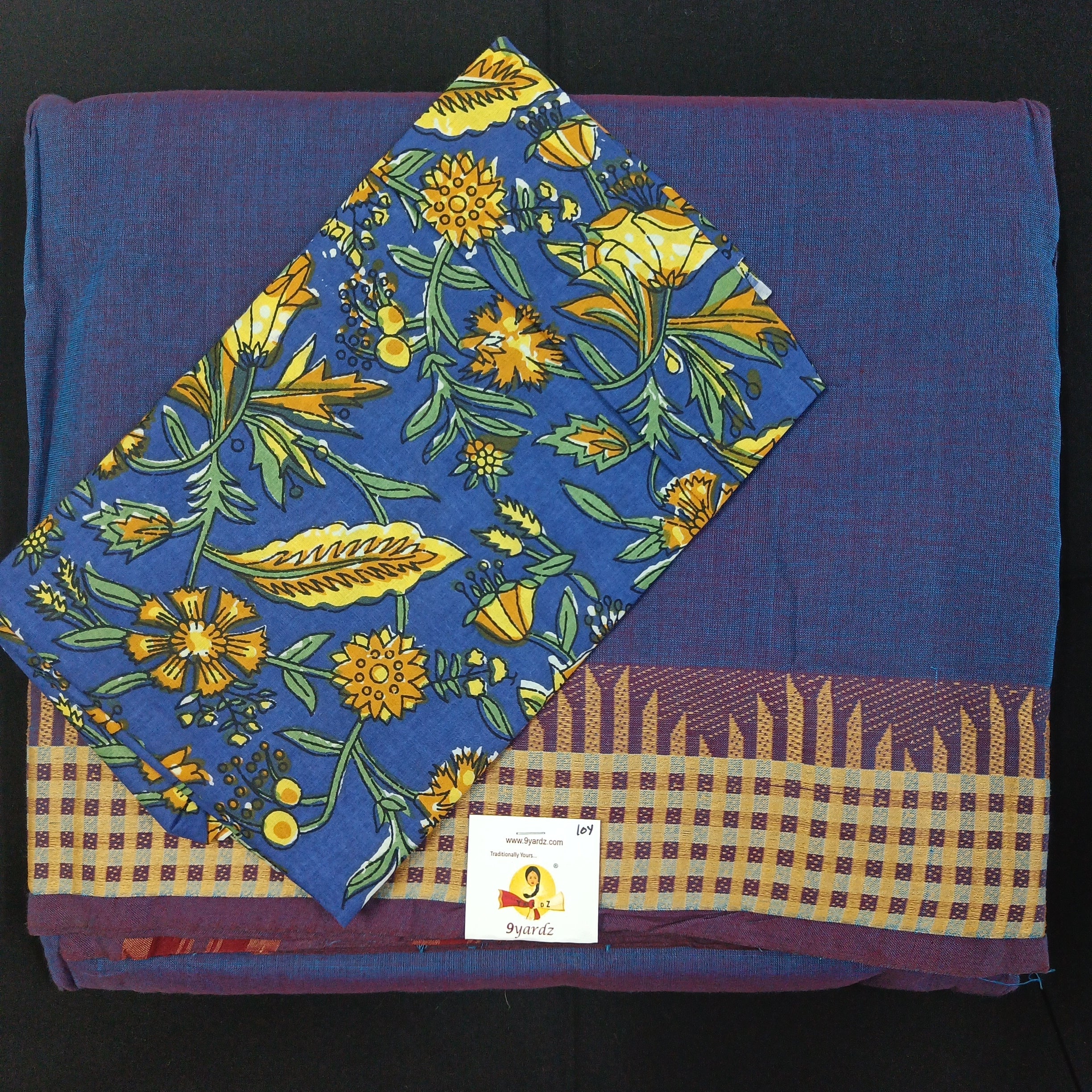 Arupukottai cotton 10 yards madisar