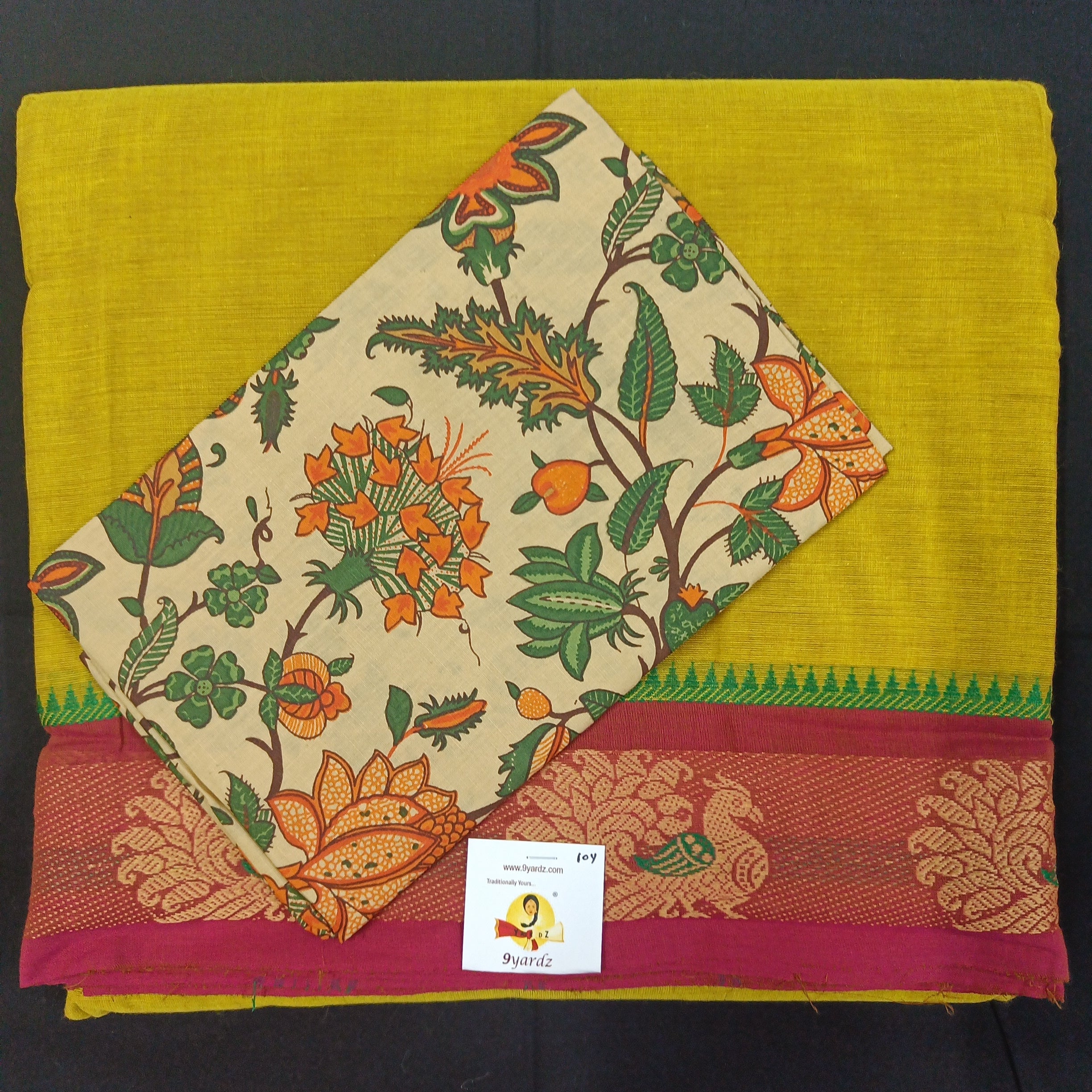 Arupukottai cotton 10 yards madisar