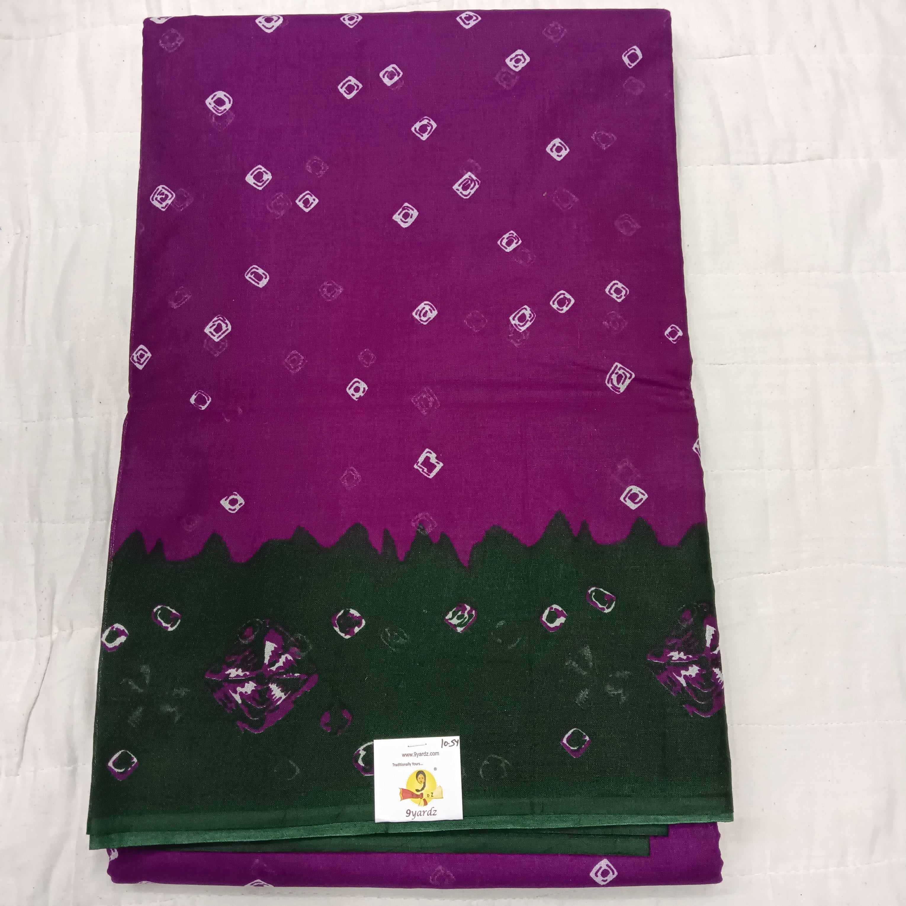 Erode cotton 10.5 yards madisar