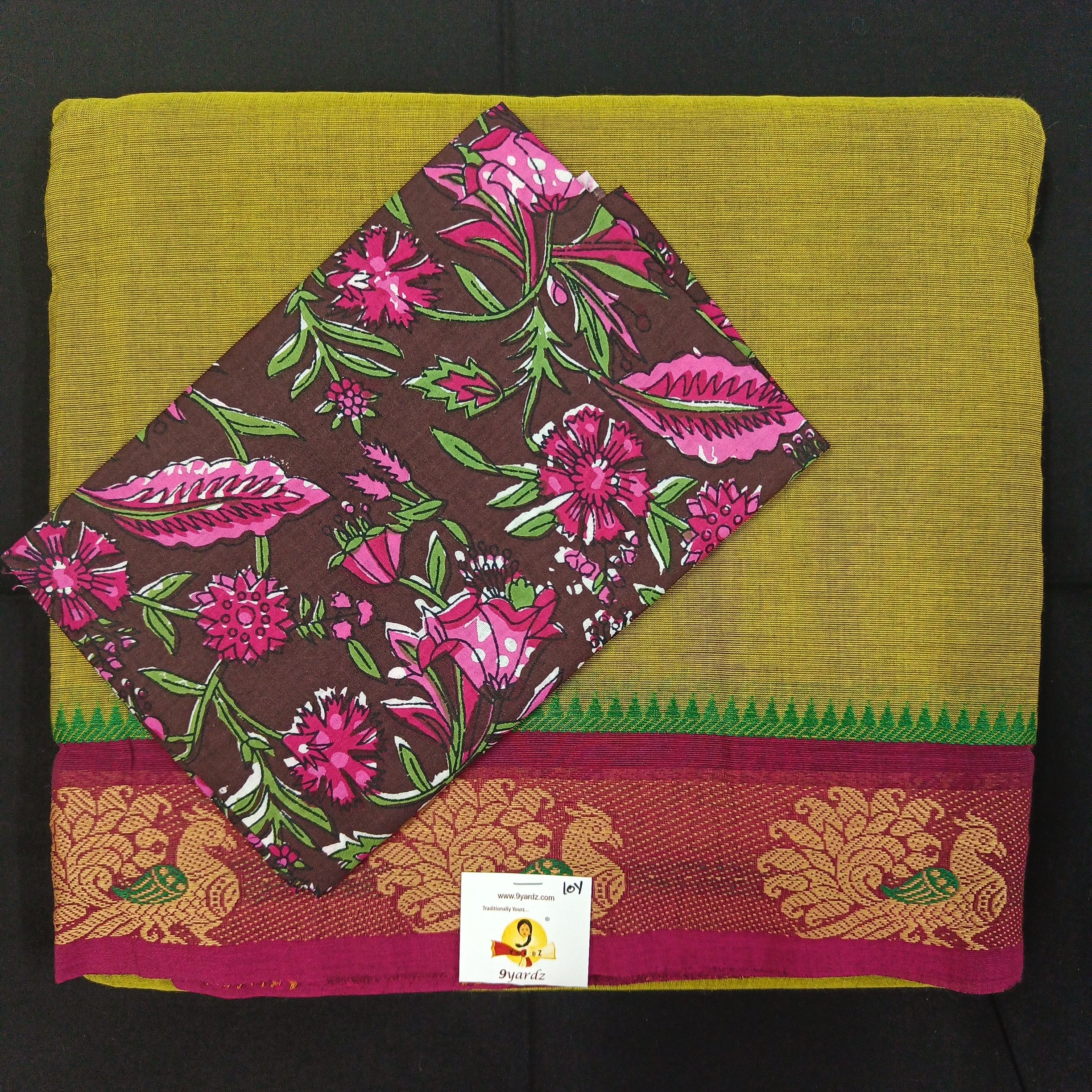 Arupukottai cotton 10 yards madisar