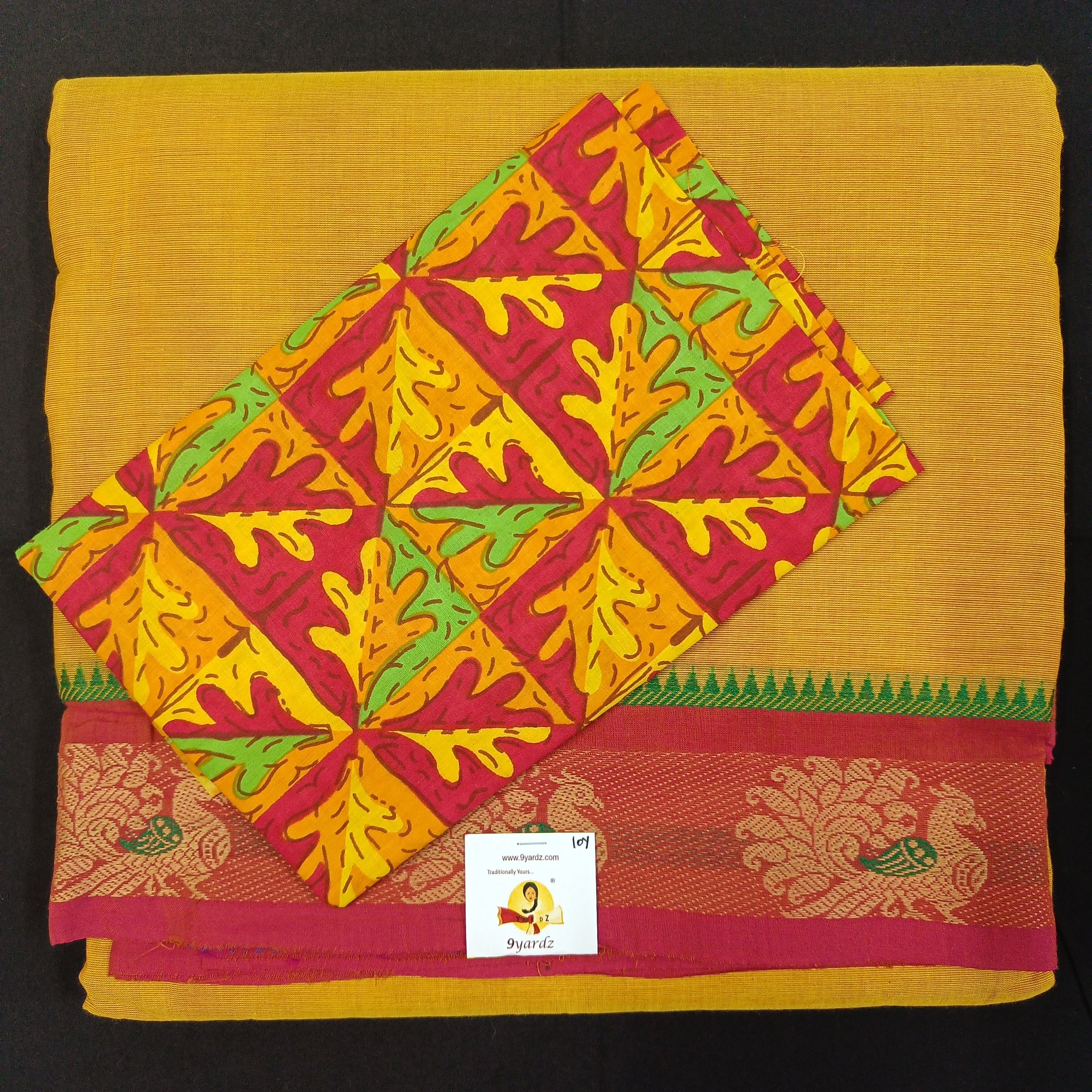 Arupukottai cotton 10 yards madisar