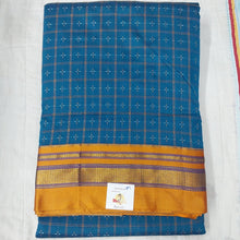 Load image into Gallery viewer, Ikkal embossed sarees madisar 10yardz