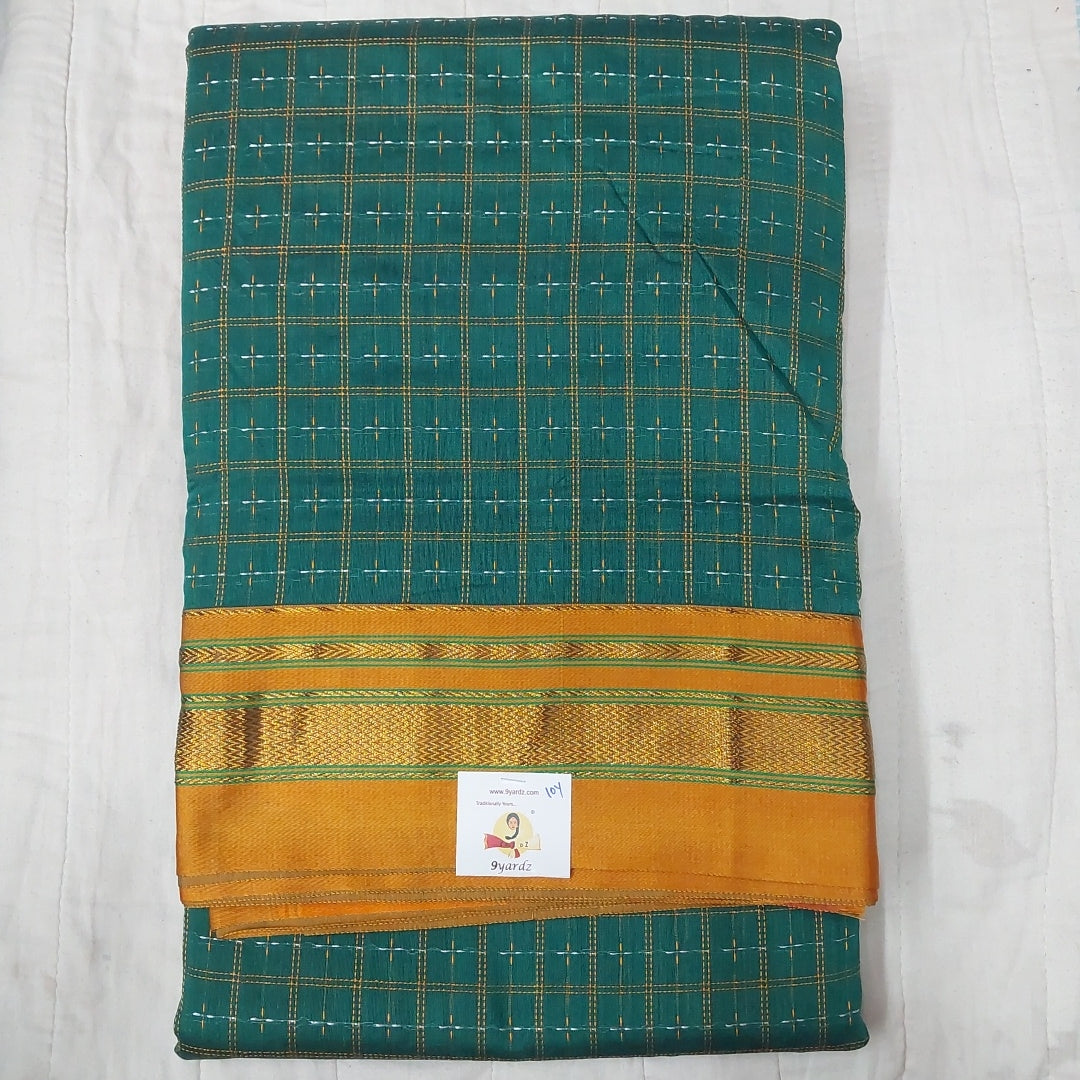 Ikkal embossed sarees madisar 10yardz
