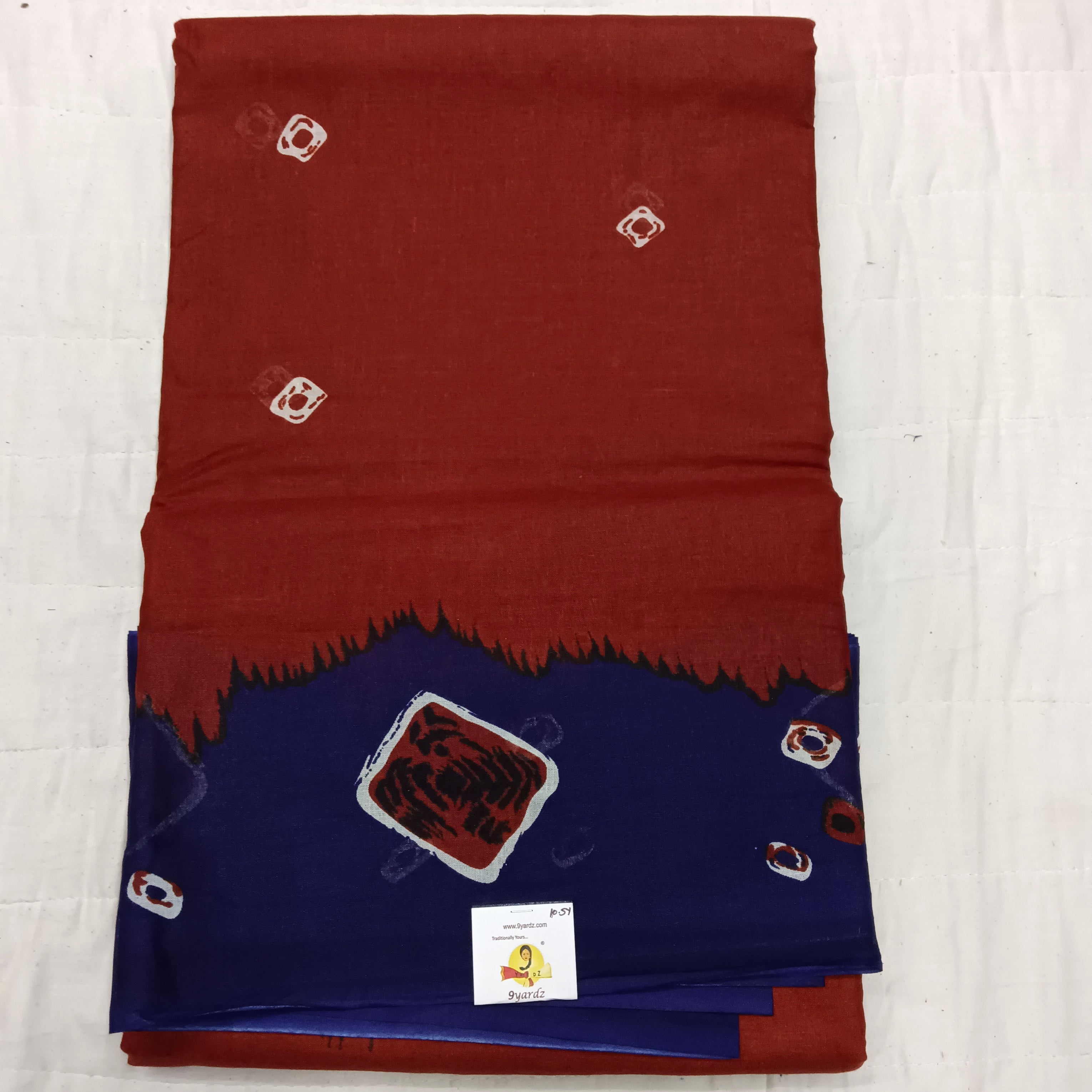 Erode cotton 10.5 yards madisar