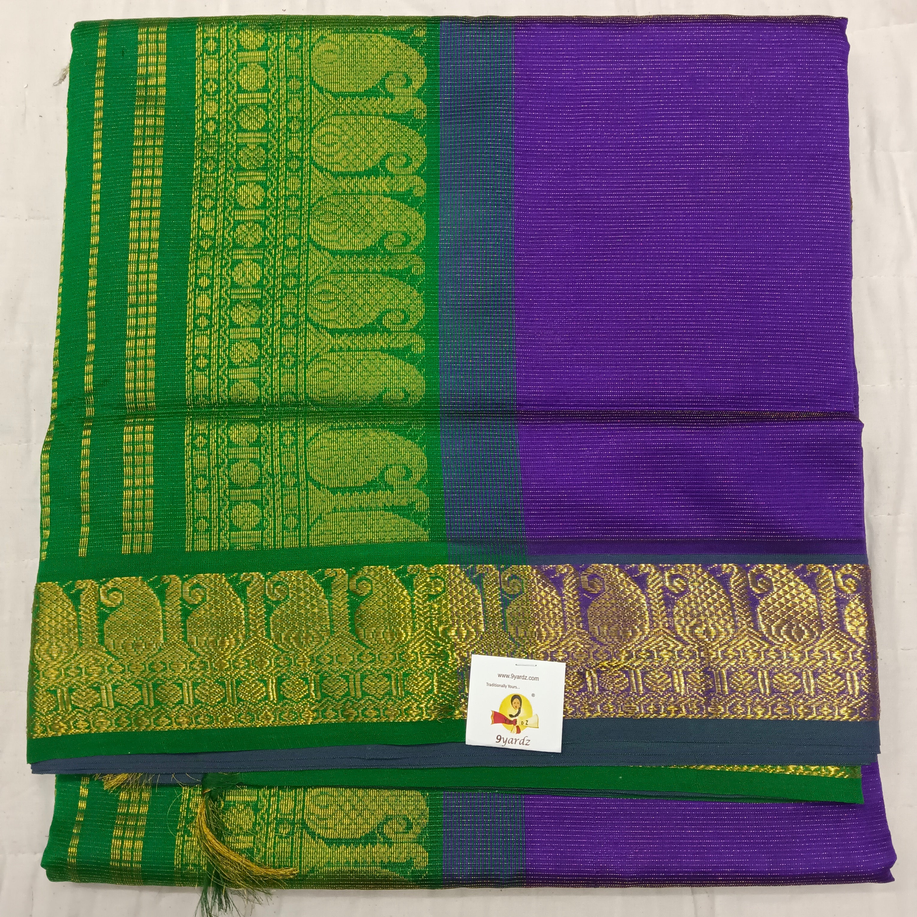 Semi Silk cotton Madisar embossed